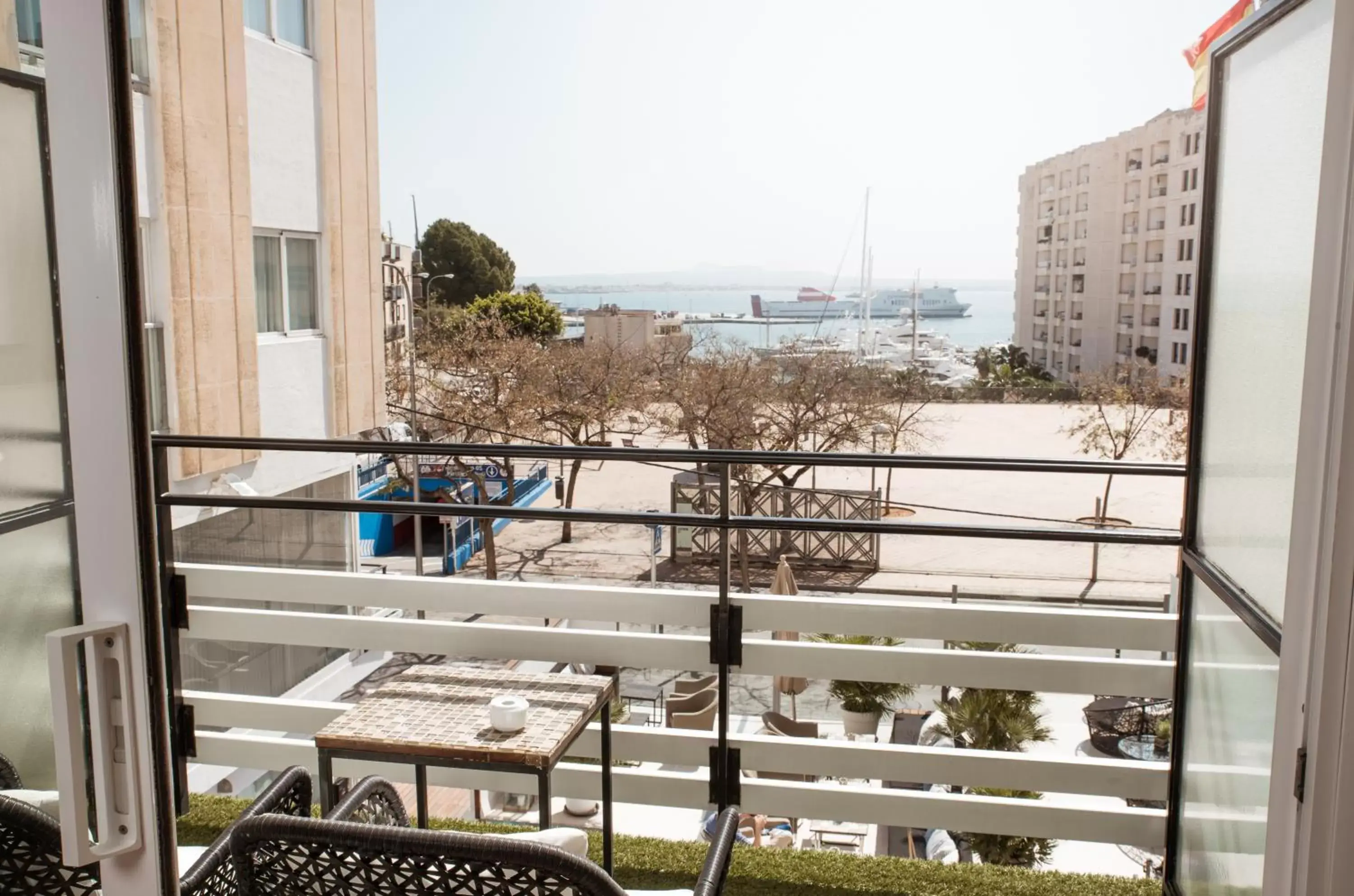 Balcony/Terrace in Hotel Feliz