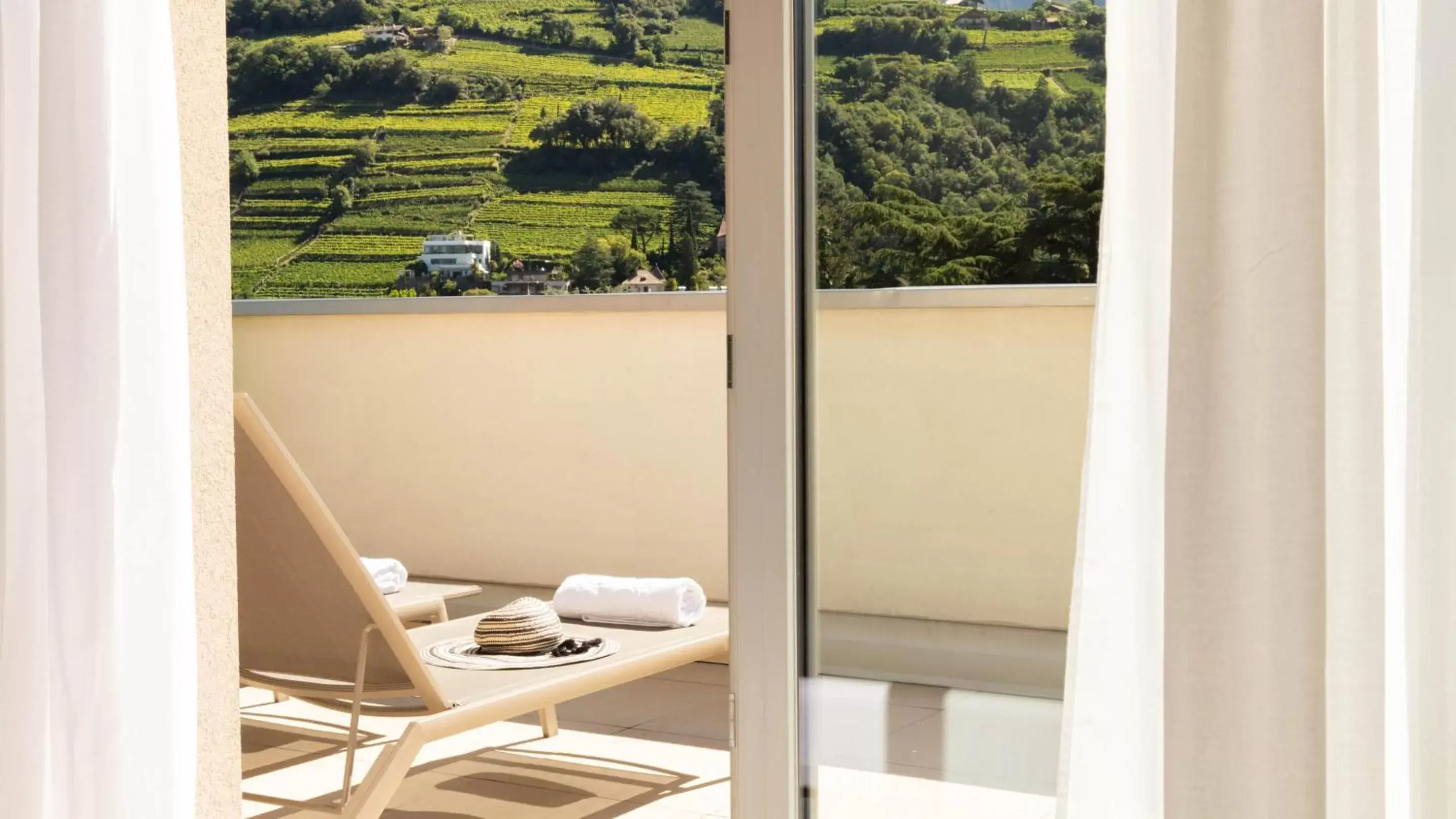 Balcony/Terrace in City Hotel Merano