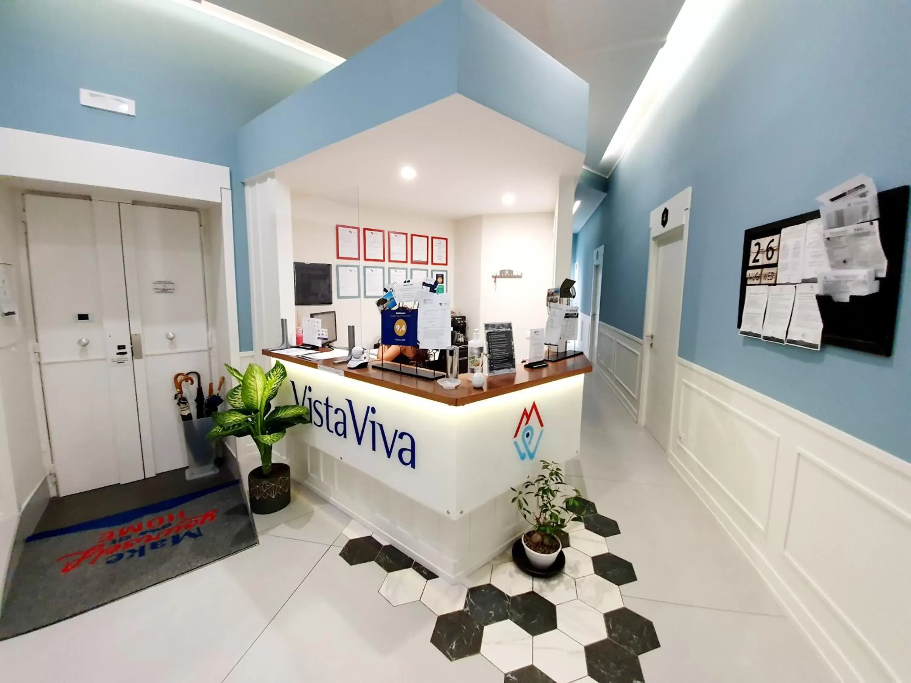 Lobby or reception in VistaViva B&B