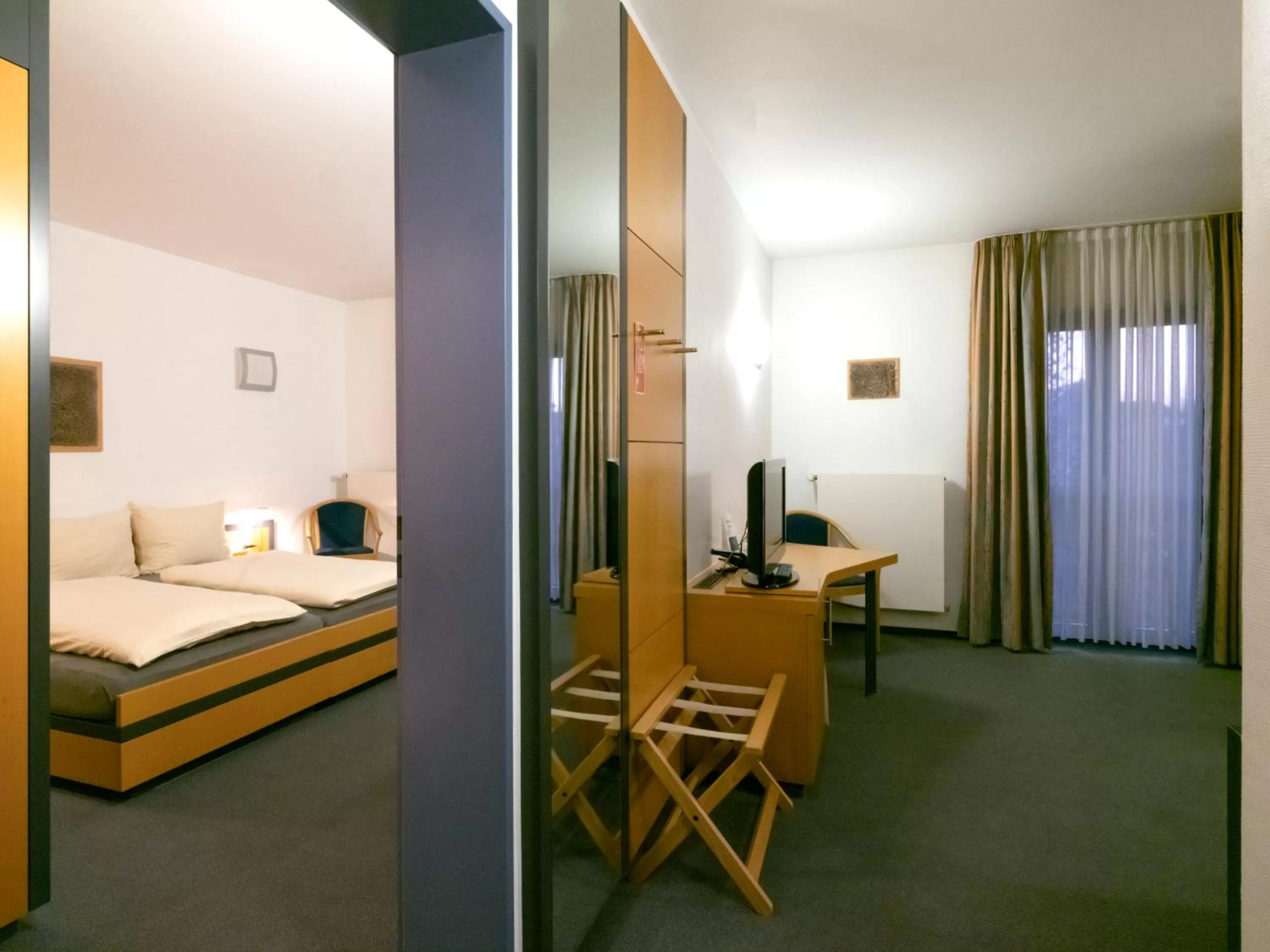 Bed in Hotel am Stadtpark