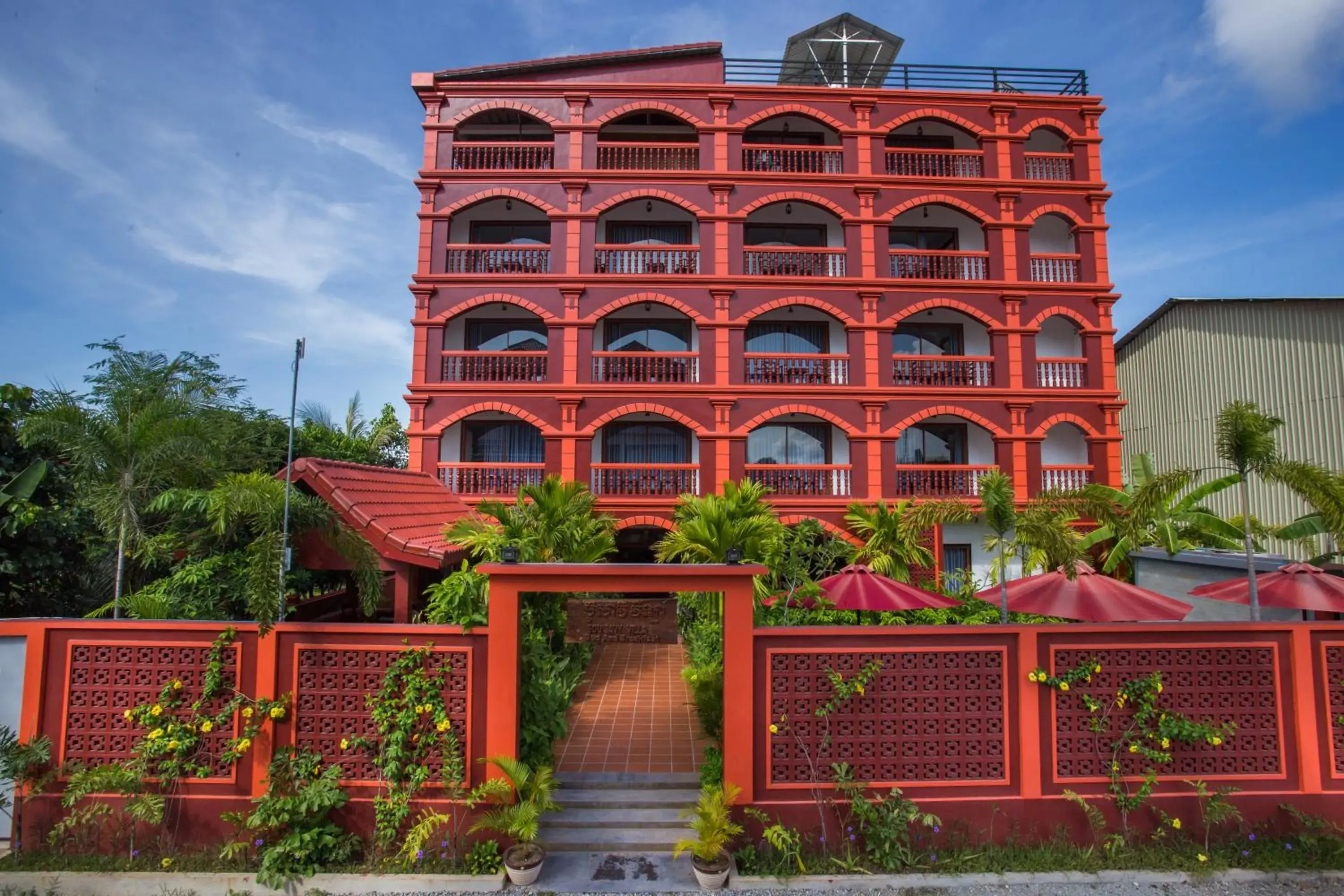 Facade/entrance, Property Building in Bou Savy Villa