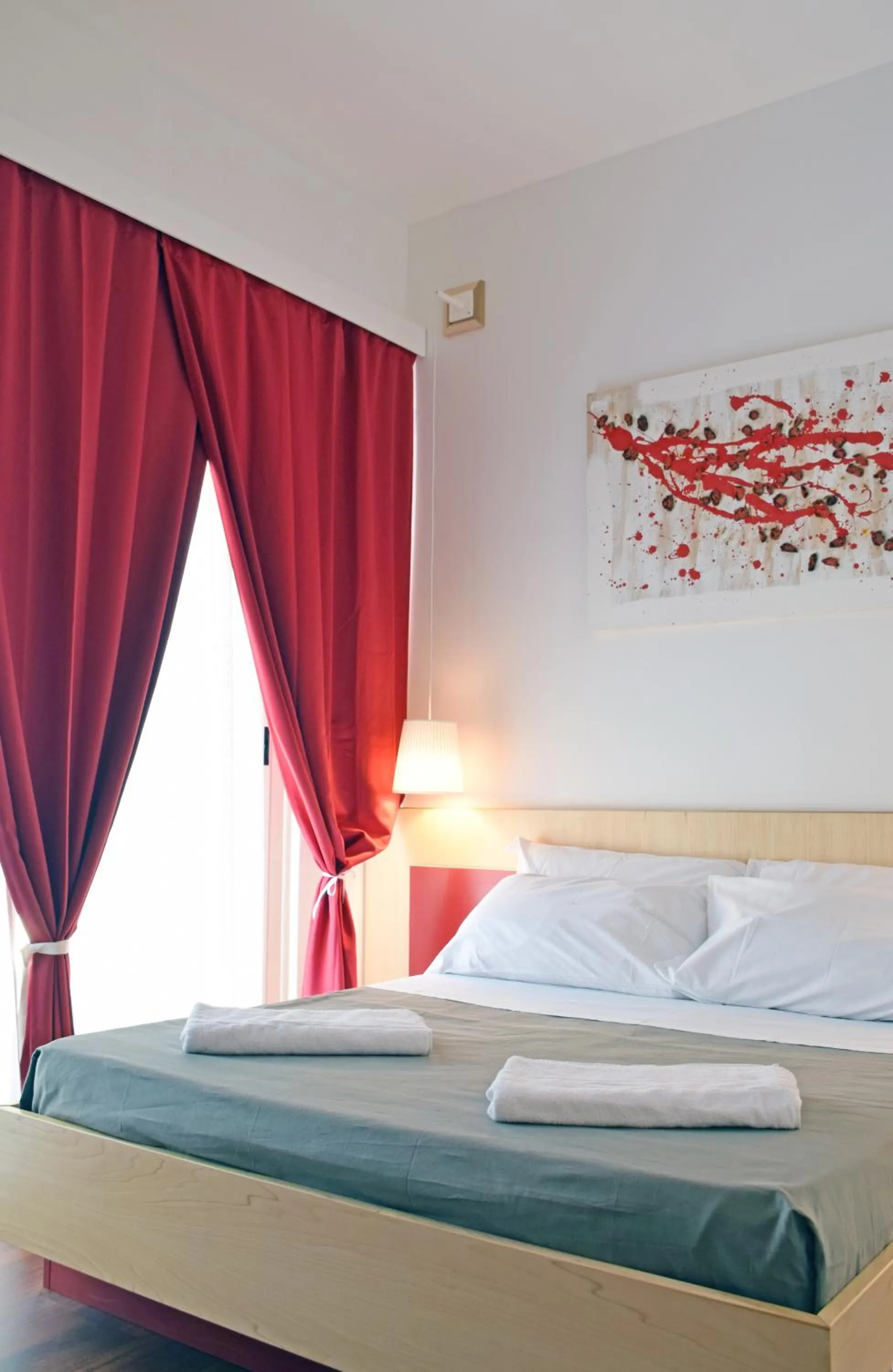 Bed in Bio Hotel Palermo