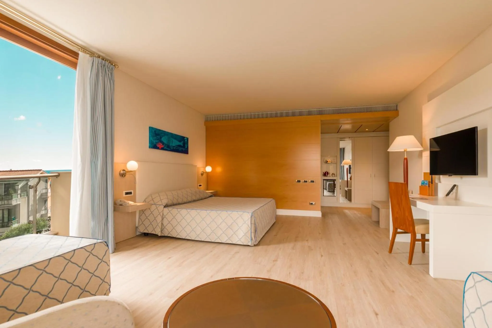 Bedroom, Bed in Smy Carlos V Wellness & Spa Alghero