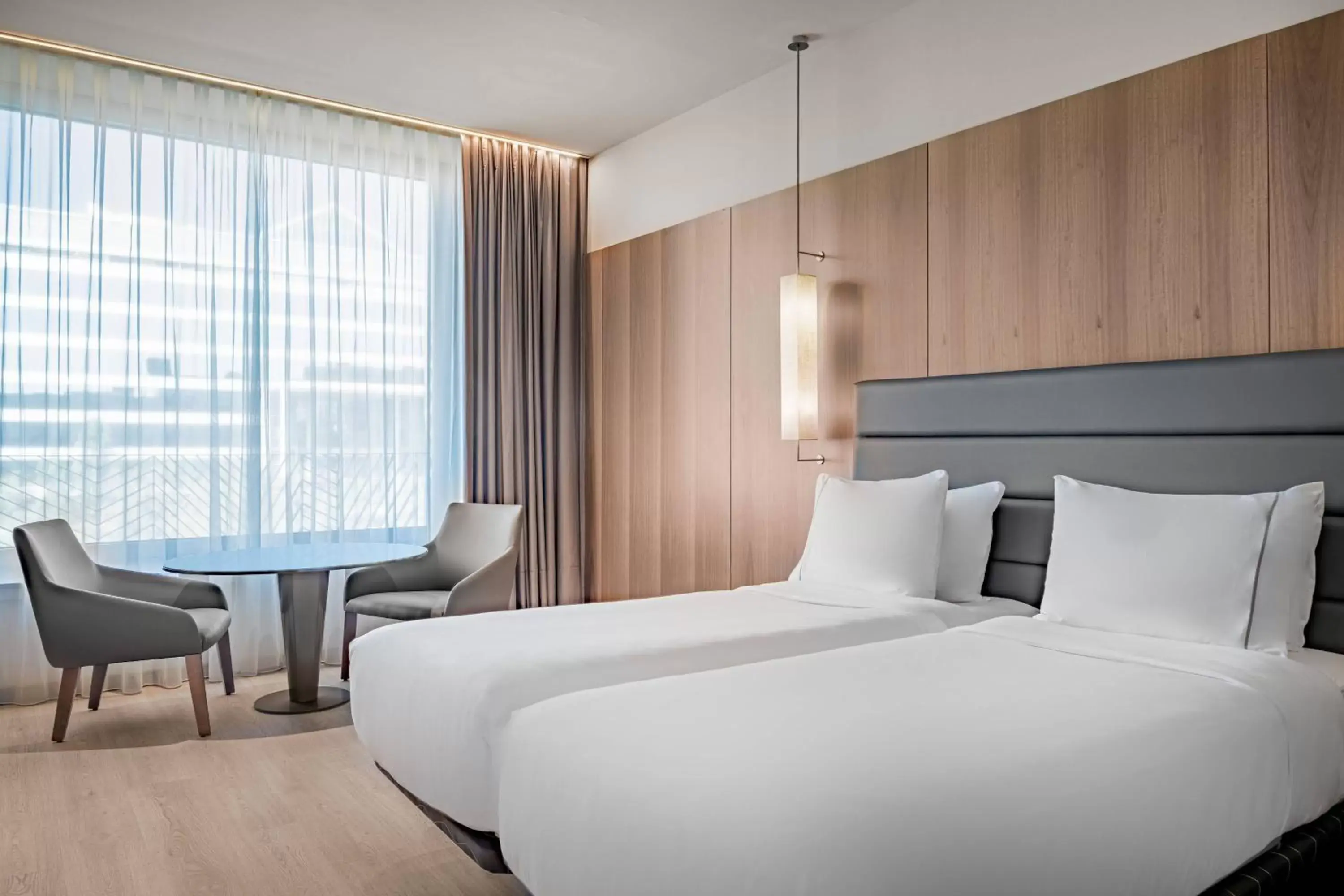Photo of the whole room, Bed in AC Hotel Diagonal L'Illa by Marriott