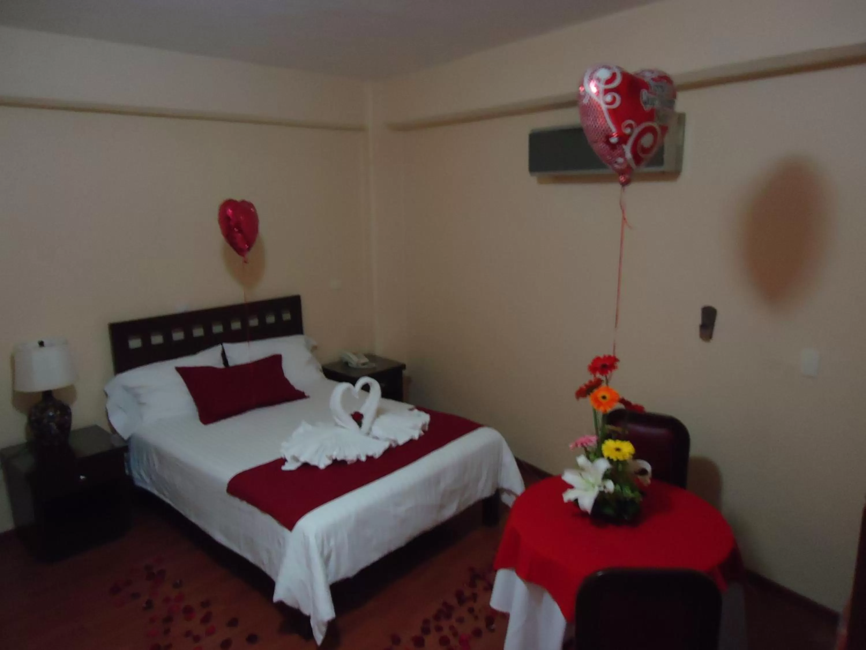 Bed in Hotel Plaza San Carlos