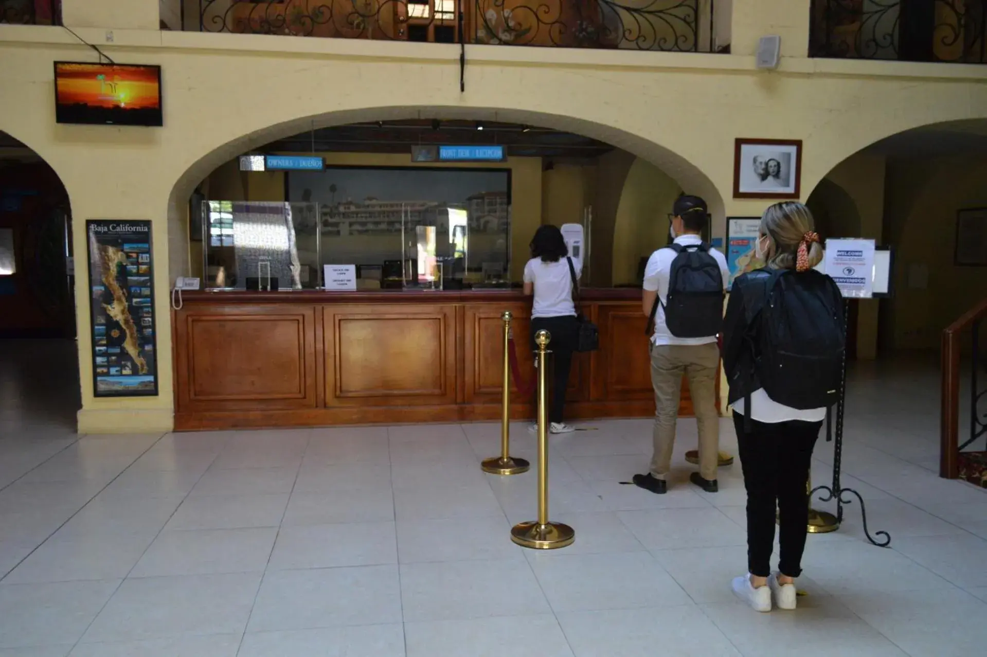 Lobby or reception in Rosarito Beach Hotel