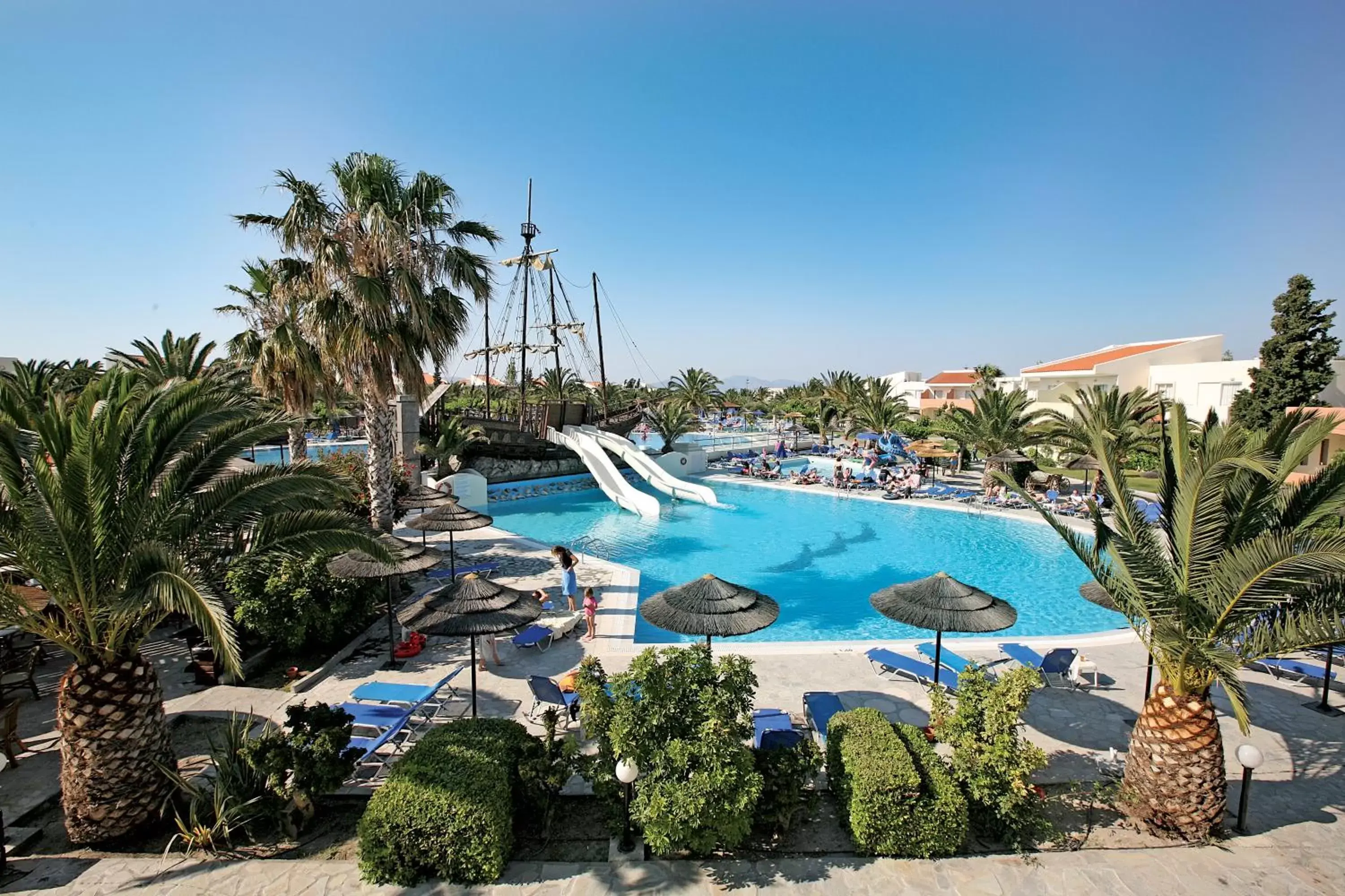 Swimming pool, Pool View in Kipriotis Village Resort