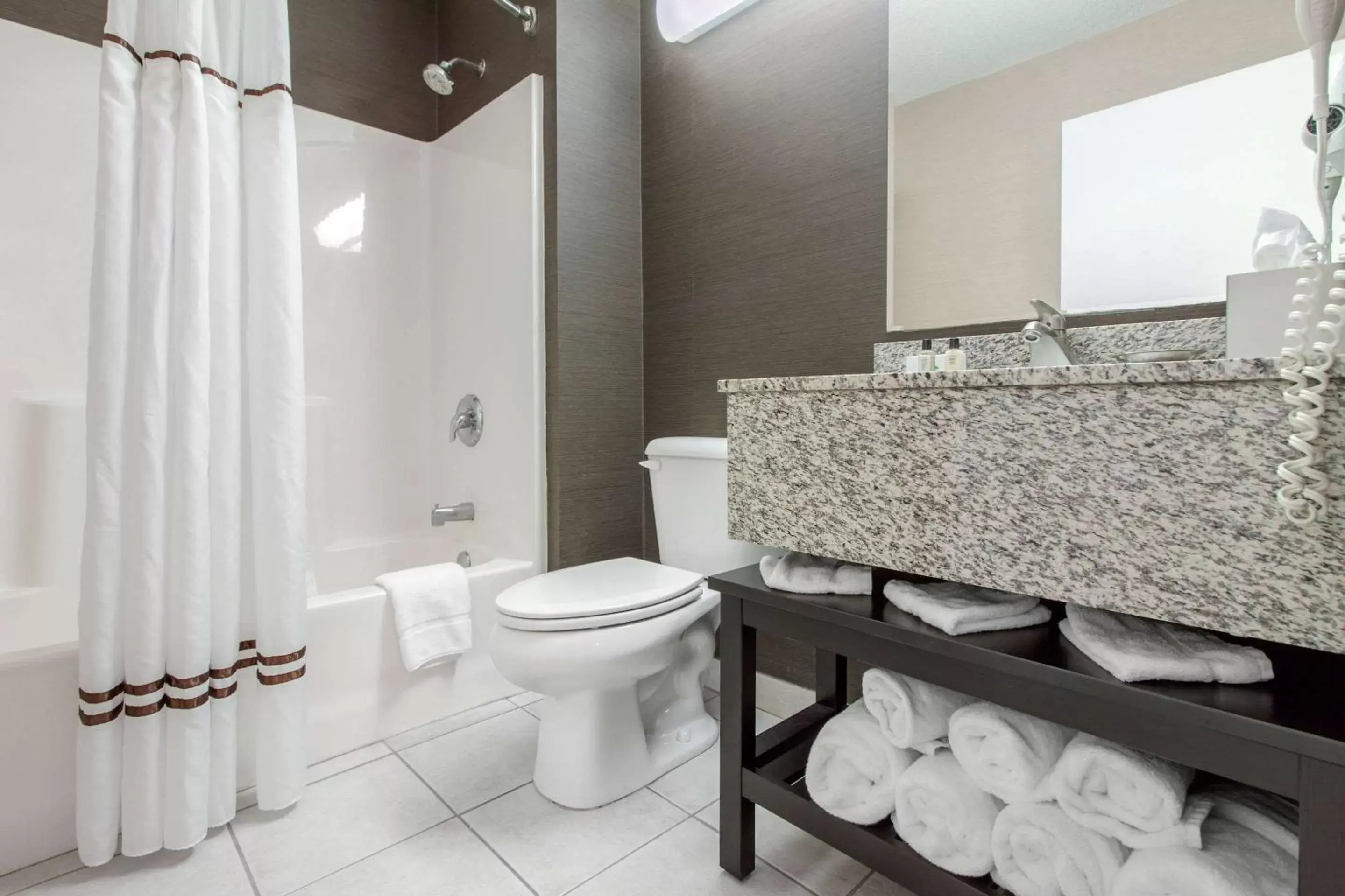 Bathroom in Norfolk Lodge & Suites, Ascend Hotel Collection