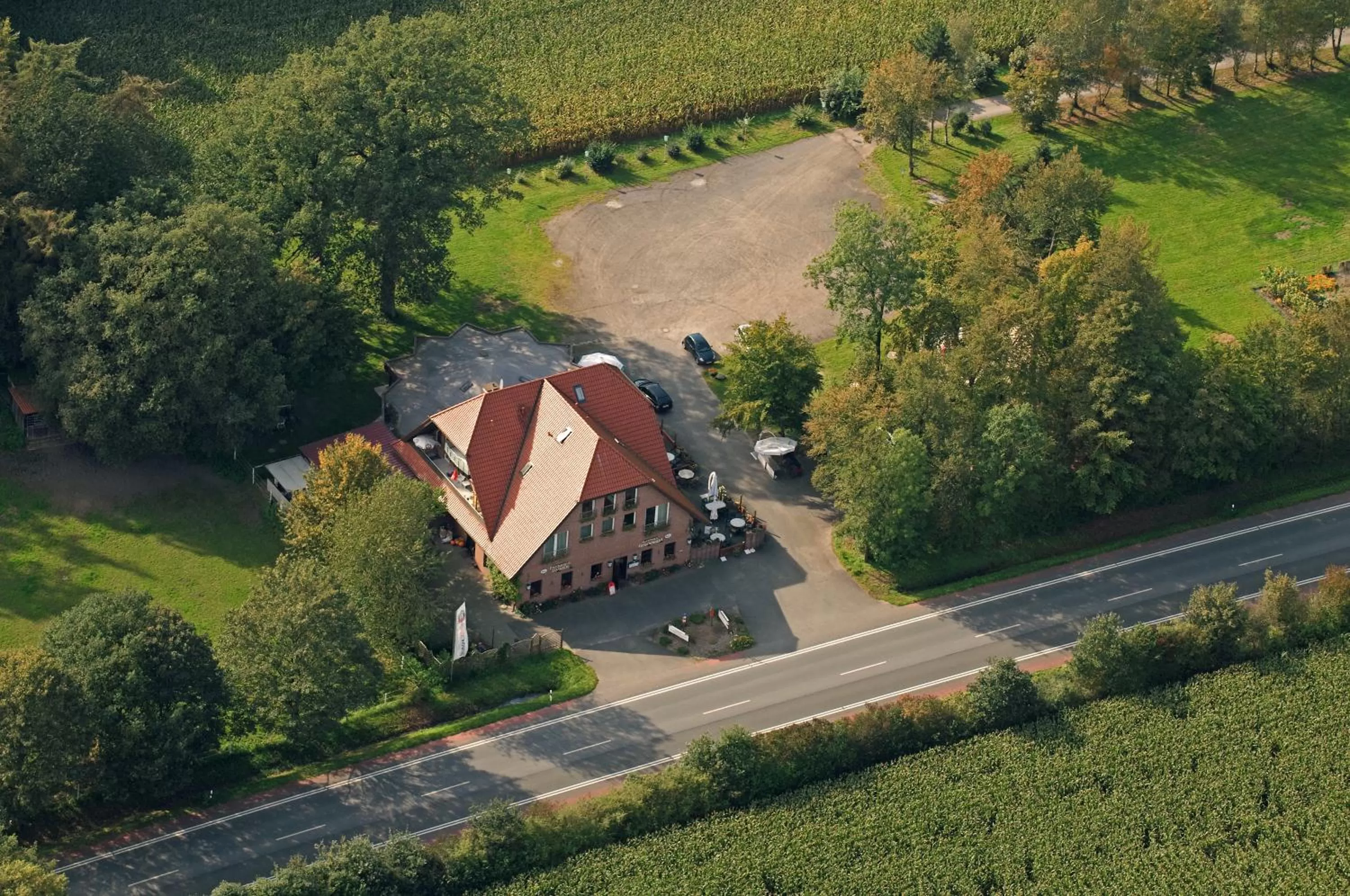 Bird's eye view in Gästehaus Grunewald Bed & Breakfast