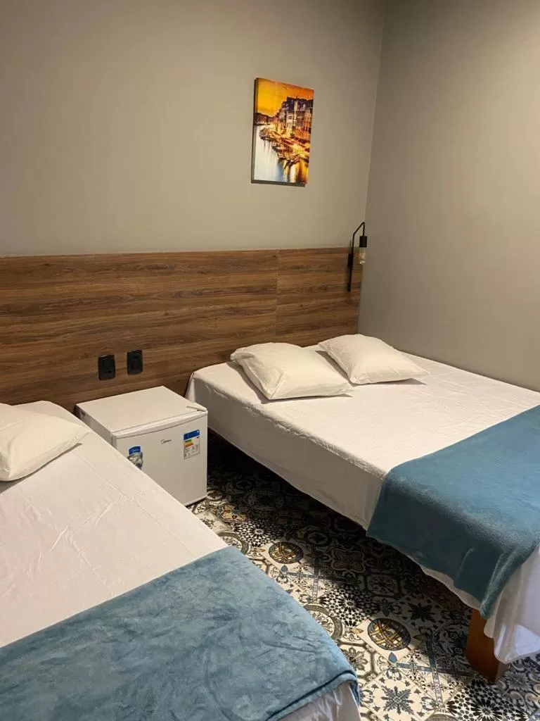 Bed in Santa Cecília Pousada