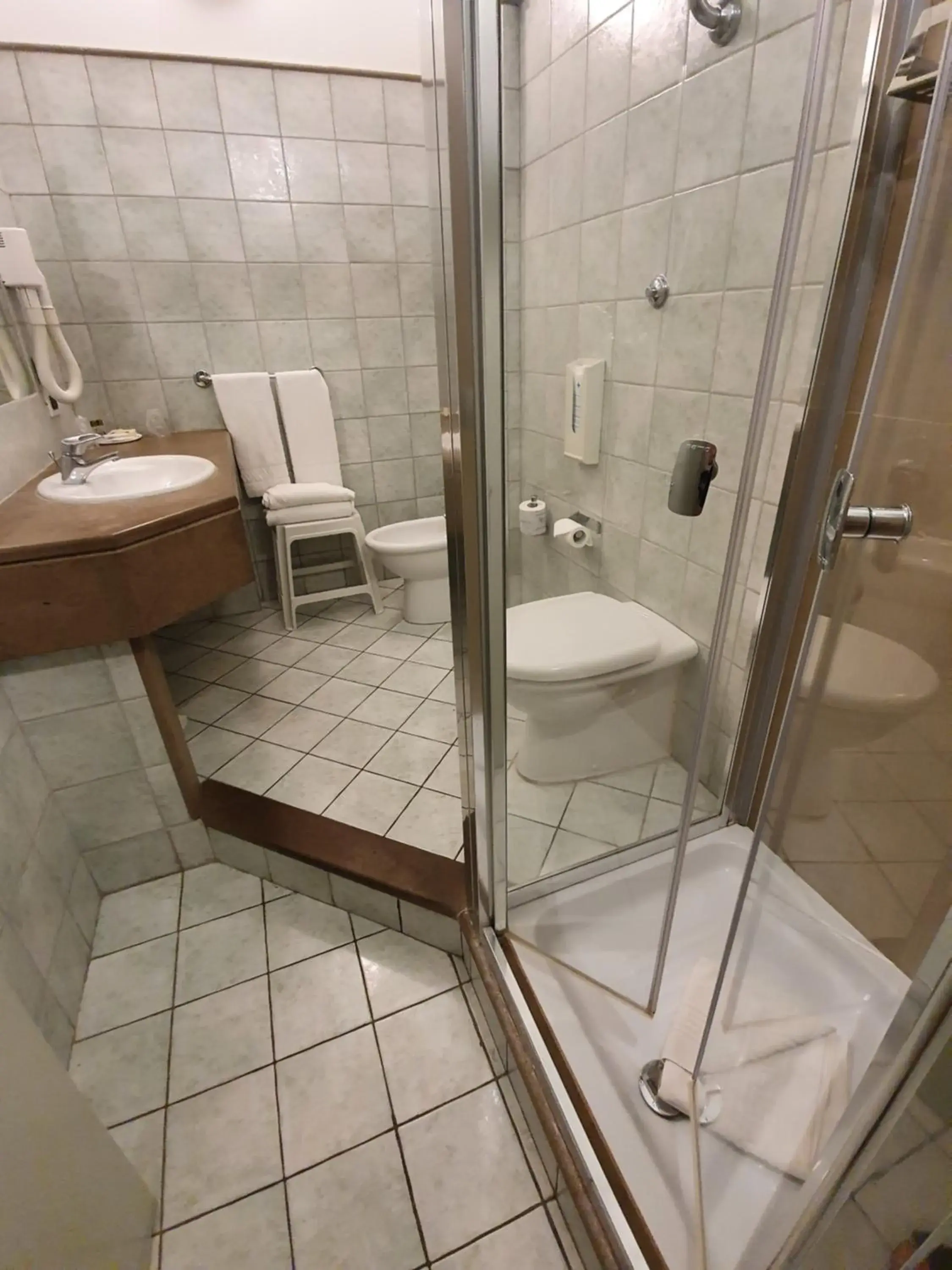 Bathroom in Hotel Le Colline