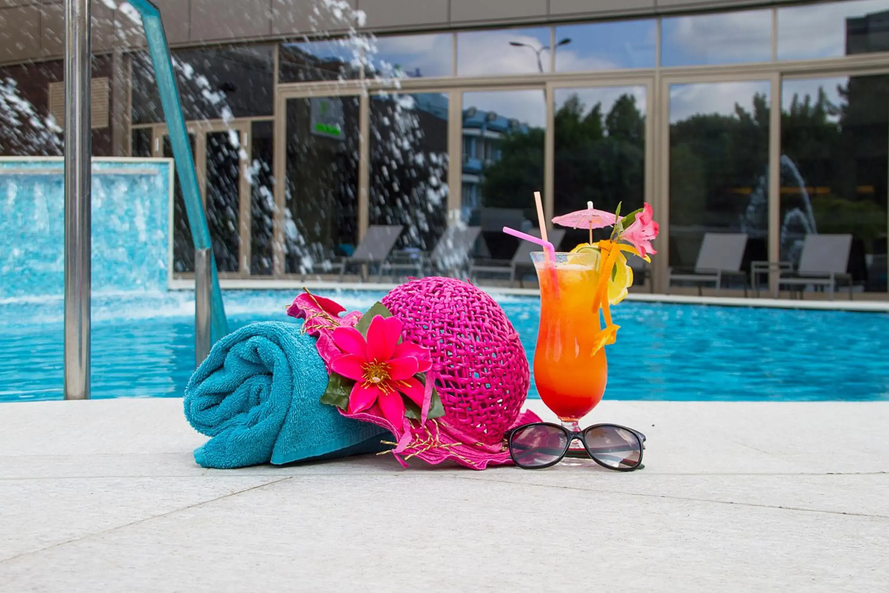 Swimming Pool in Ramada Plaza by Wyndham Bucharest Convention Center