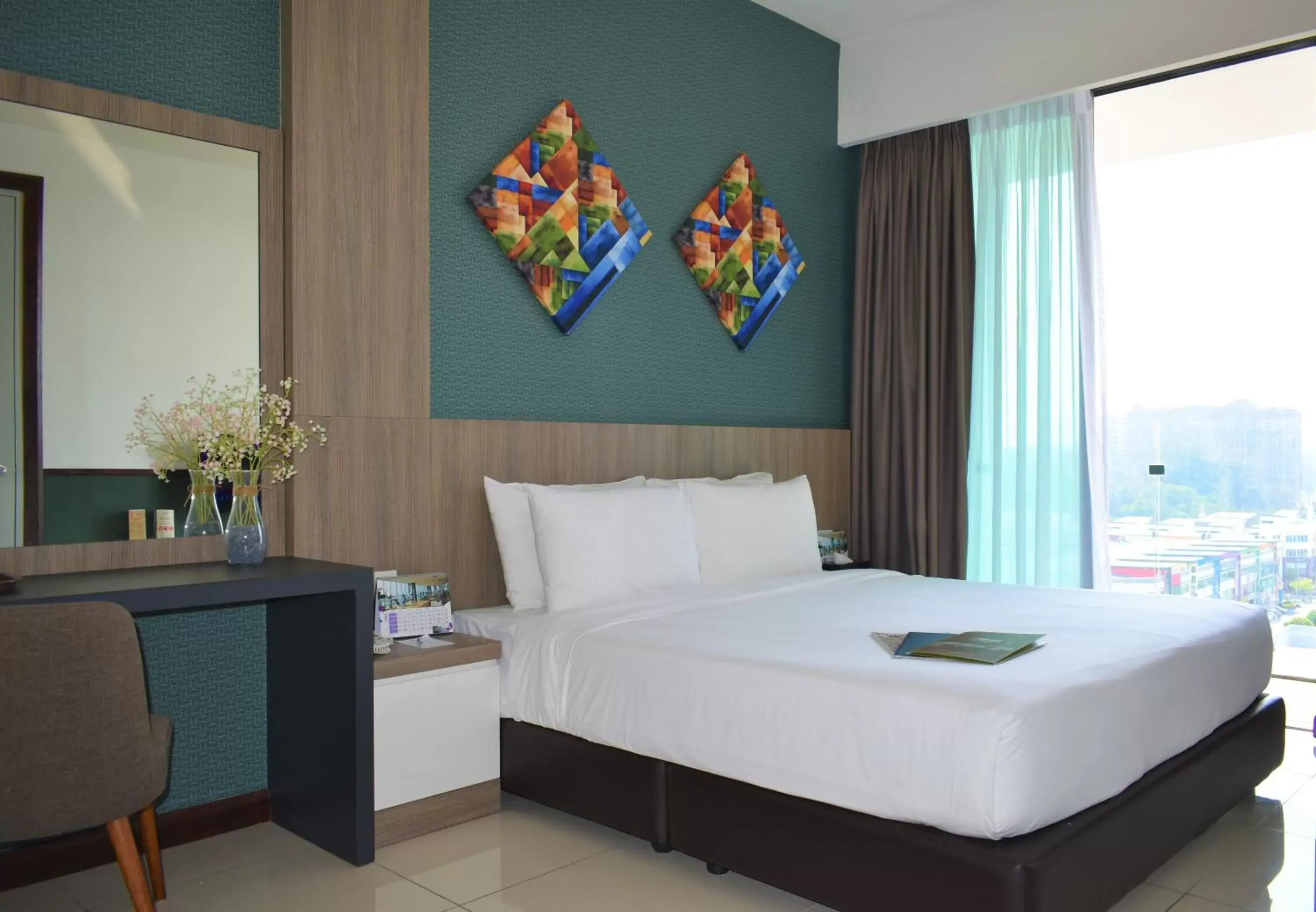 Bed in D'Wharf Hotel & Serviced Residence