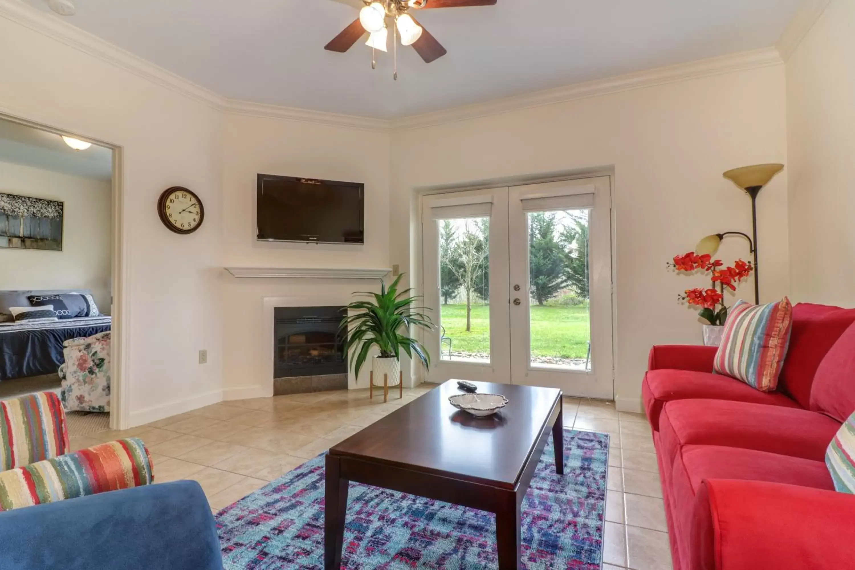 Seating Area in Sandy's Sanctuary