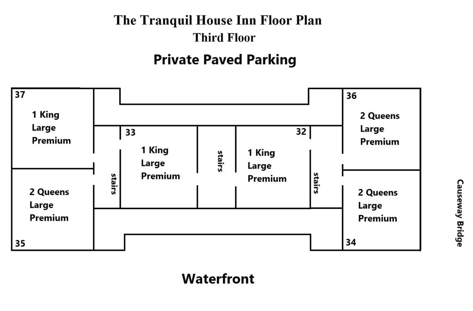Property building, Floor Plan in The Tranquil House Inn