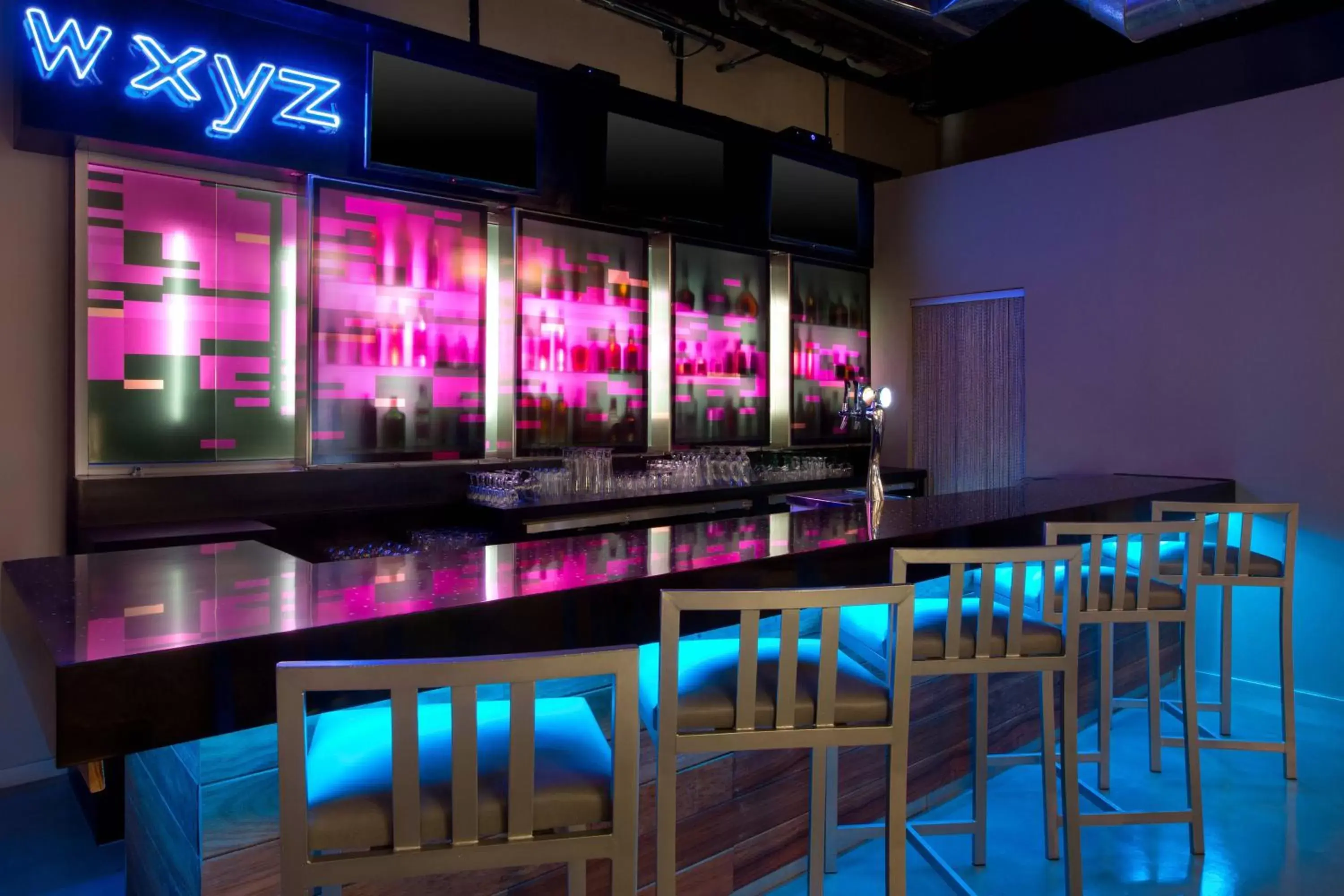 Restaurant/places to eat, Lounge/Bar in Aloft Cancun