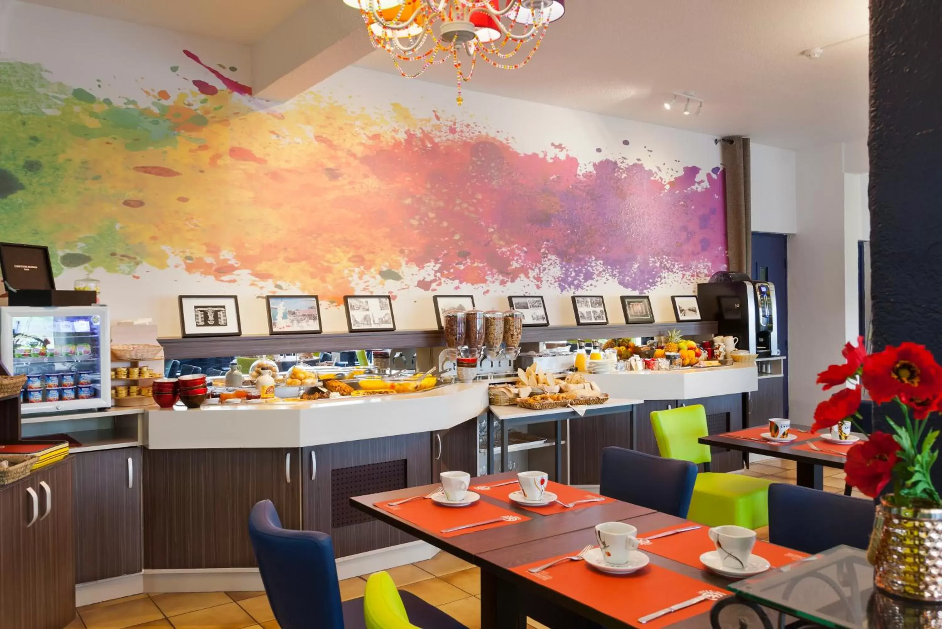 Breakfast, Restaurant/Places to Eat in The Originals City, Tabl'Hôtel, Cambrai (Inter-Hotel)