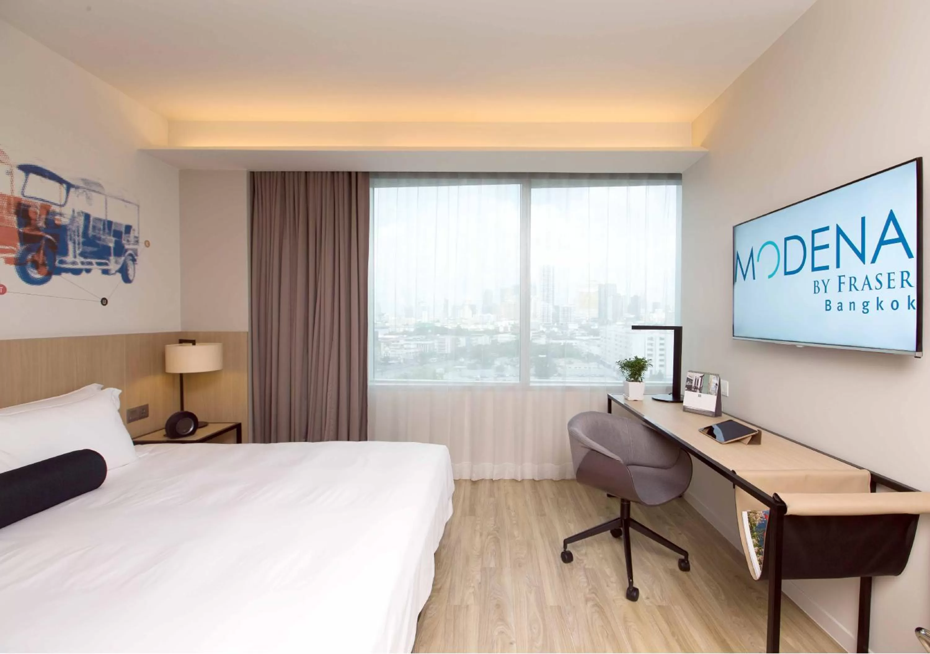 Bedroom, Bed in Modena by Fraser Bangkok