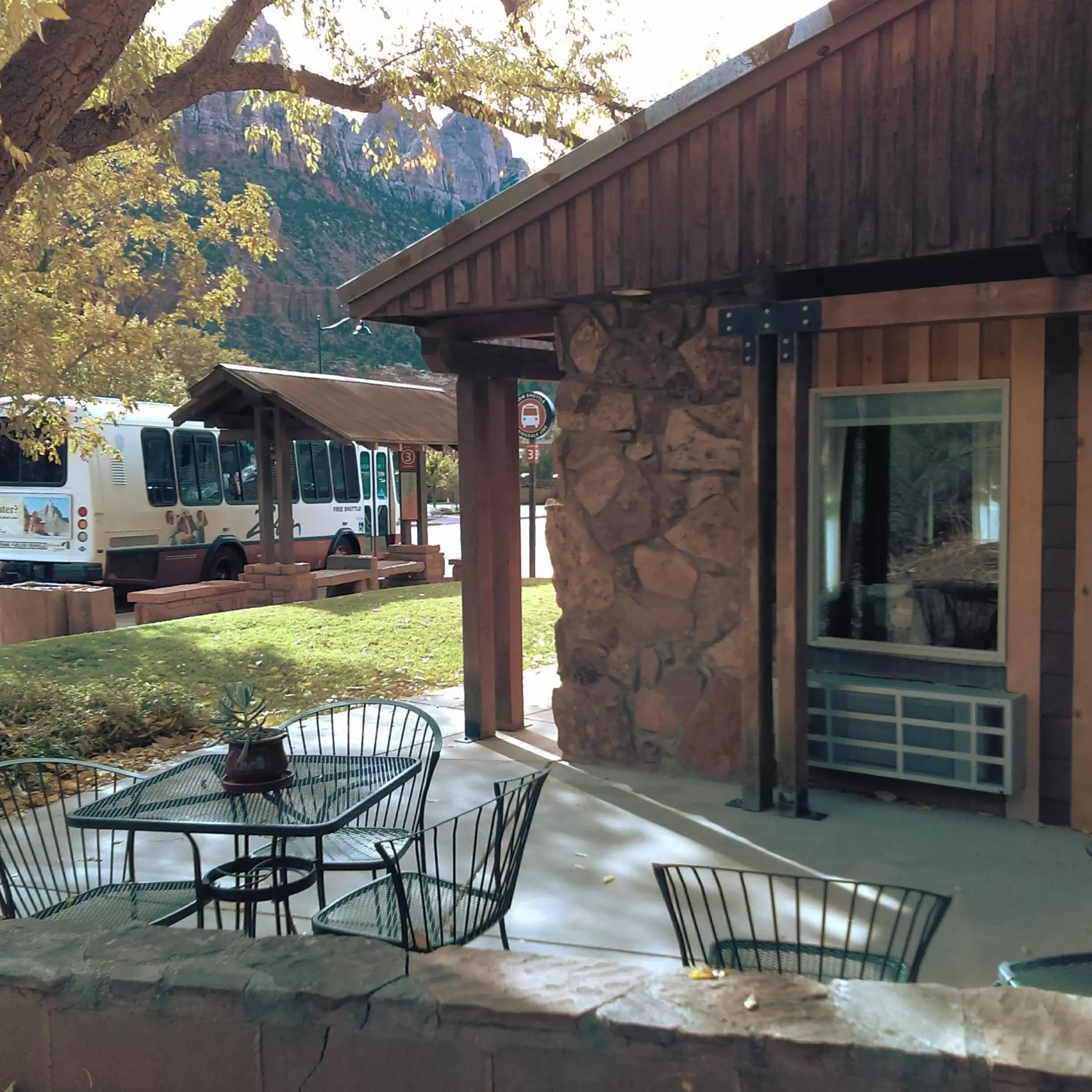 Patio in Flanigan`s Resort and Spa