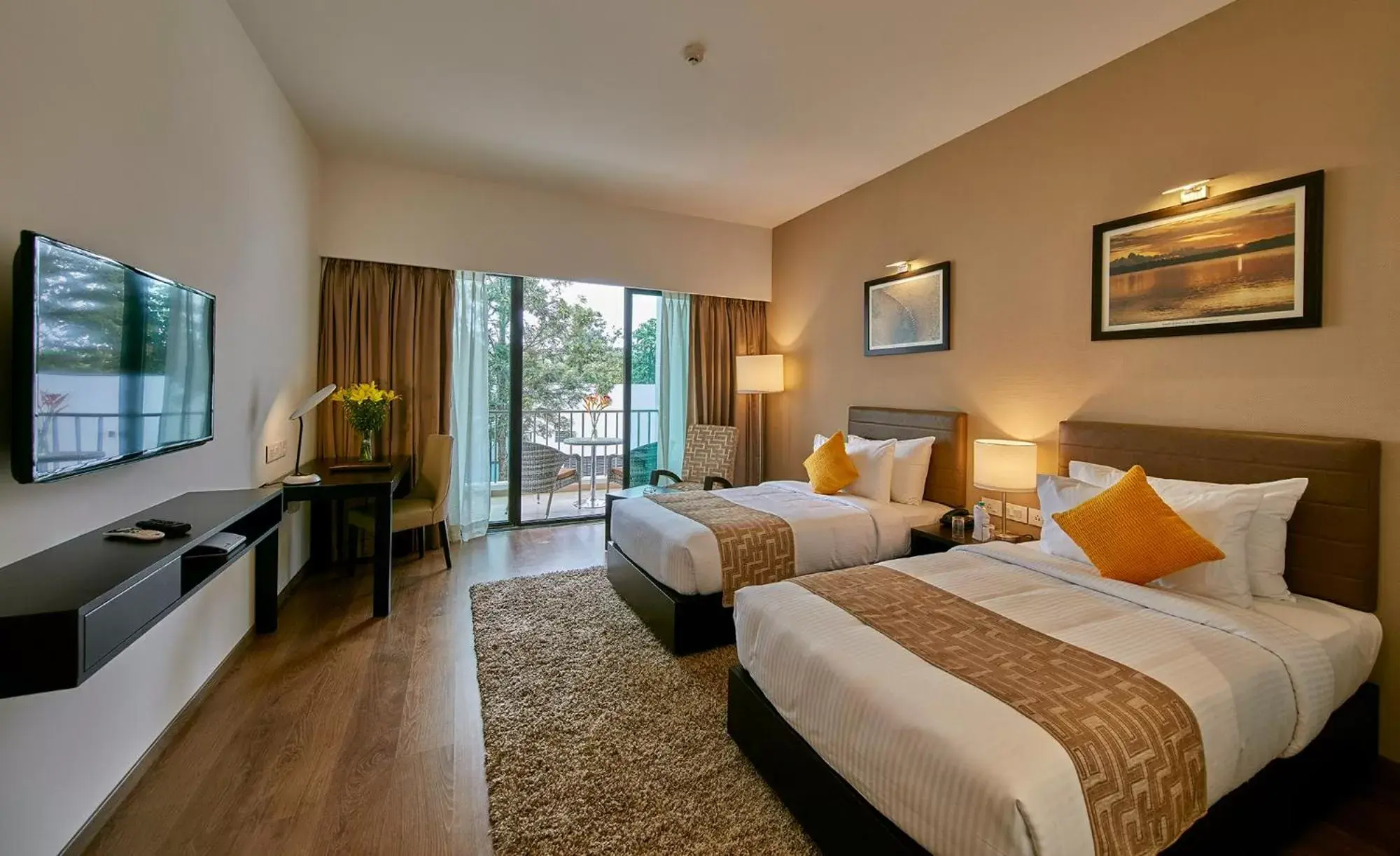 Bed, Room Photo in Signature Club Resort