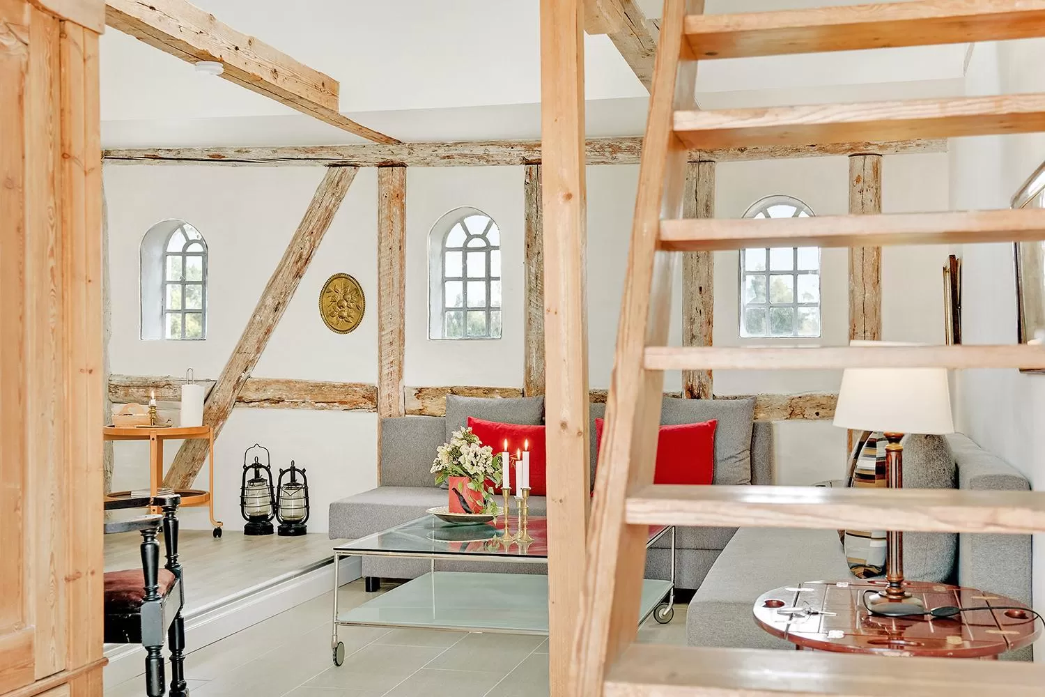 Seating area in Åløkke BnB