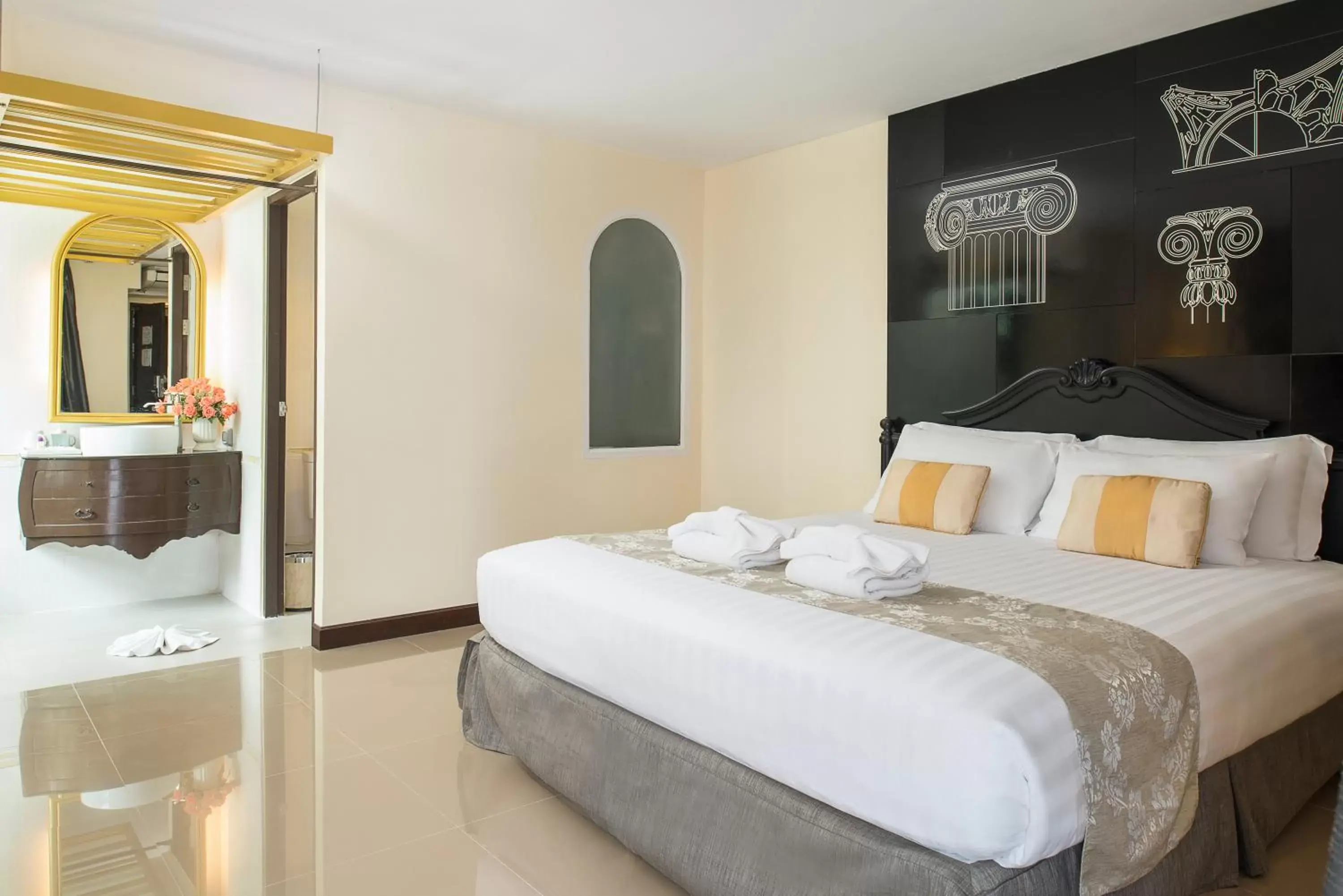 Bedroom, Bed in Nimman Mai Design Hotel Chiang Mai - SHA Plus