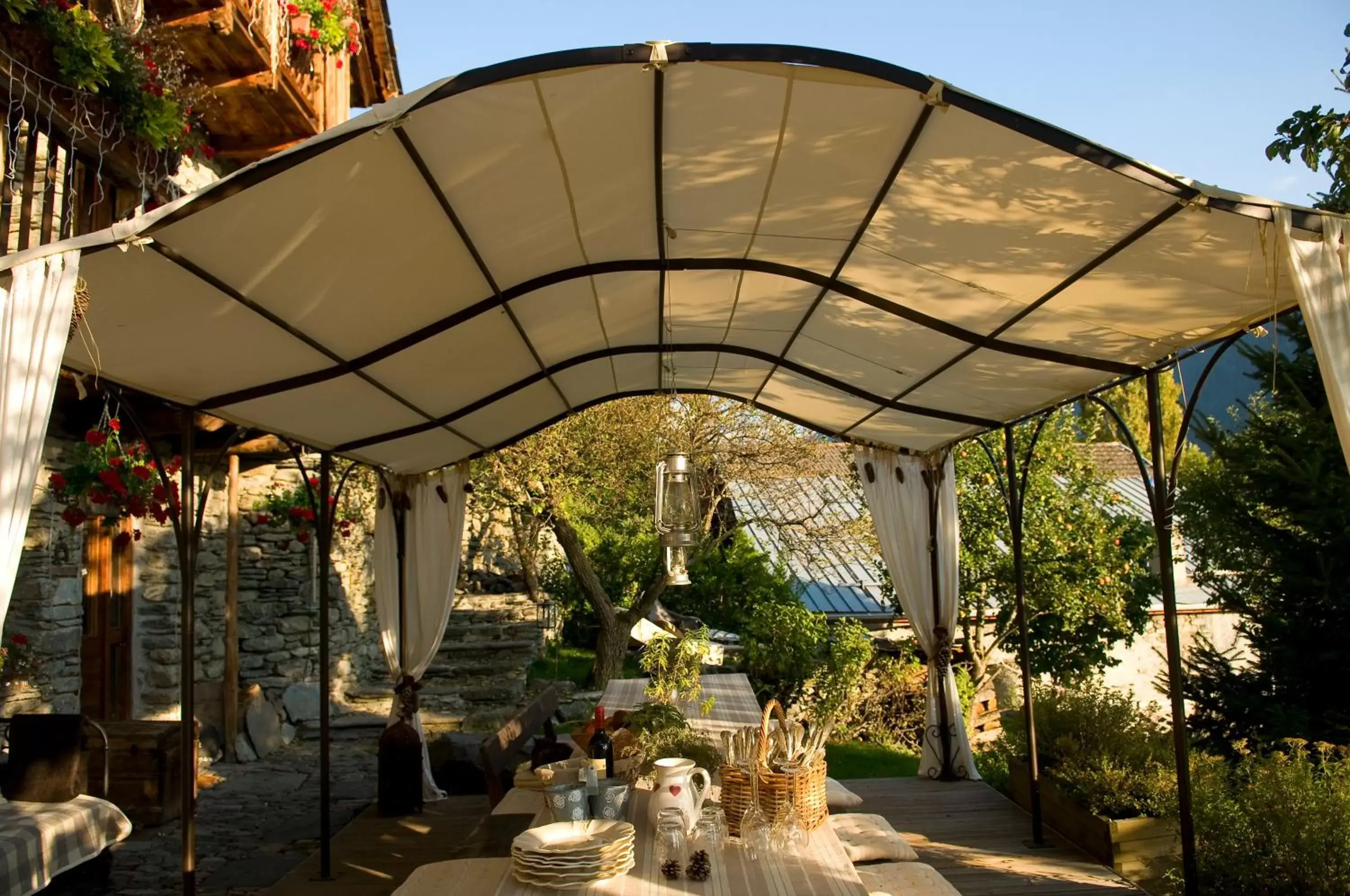 Balcony/Terrace in La Ferme d'Angele