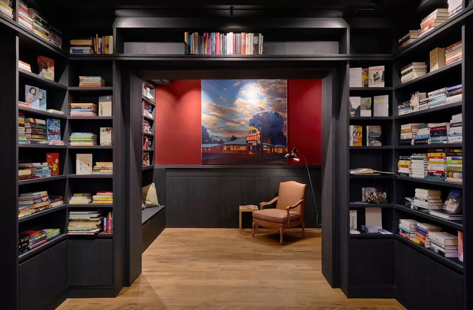 Library in Hotel Wedina an der Alster