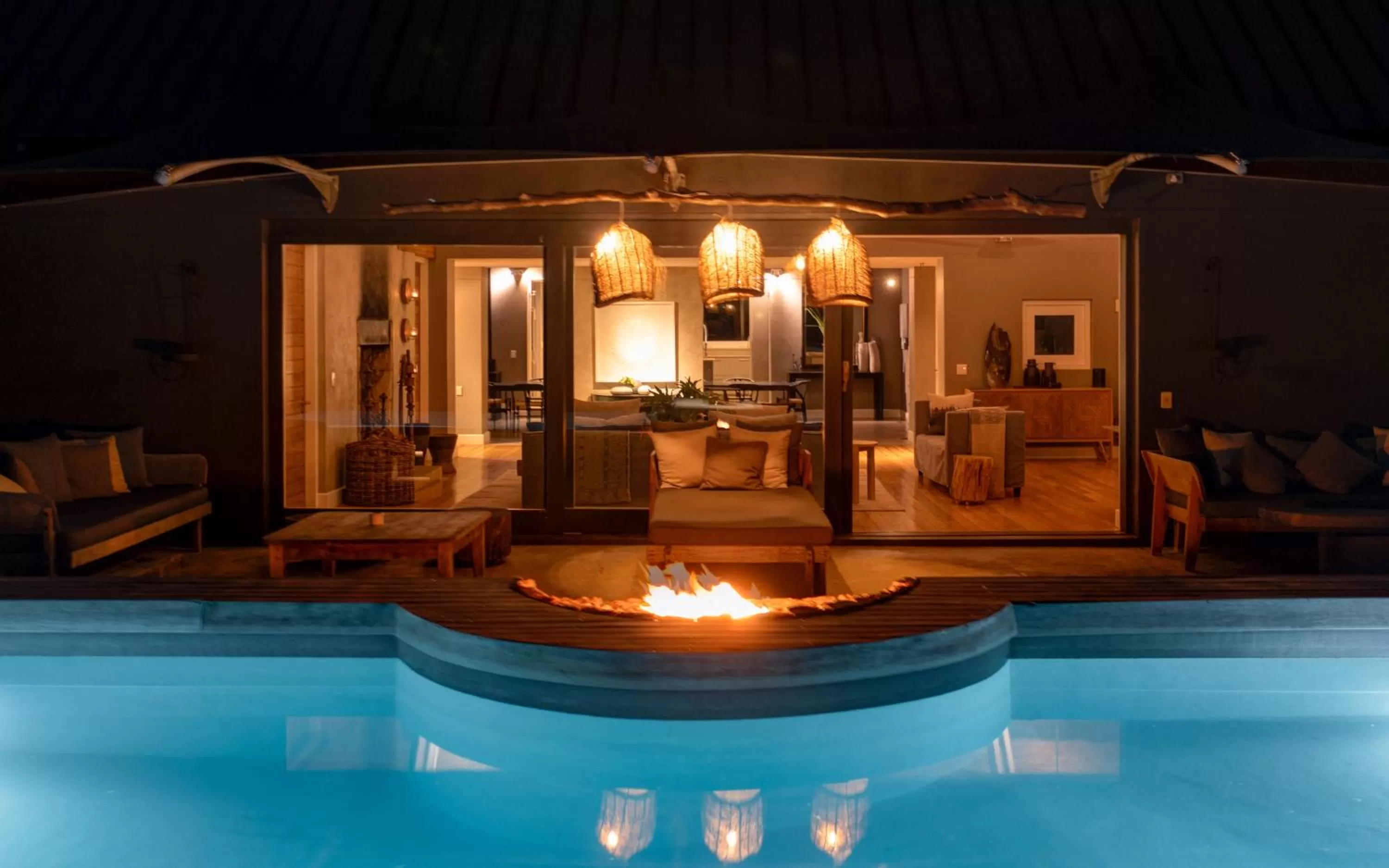 Swimming pool in Future Found Sanctuary, Luxury Boutique Hotel by NEWMARK