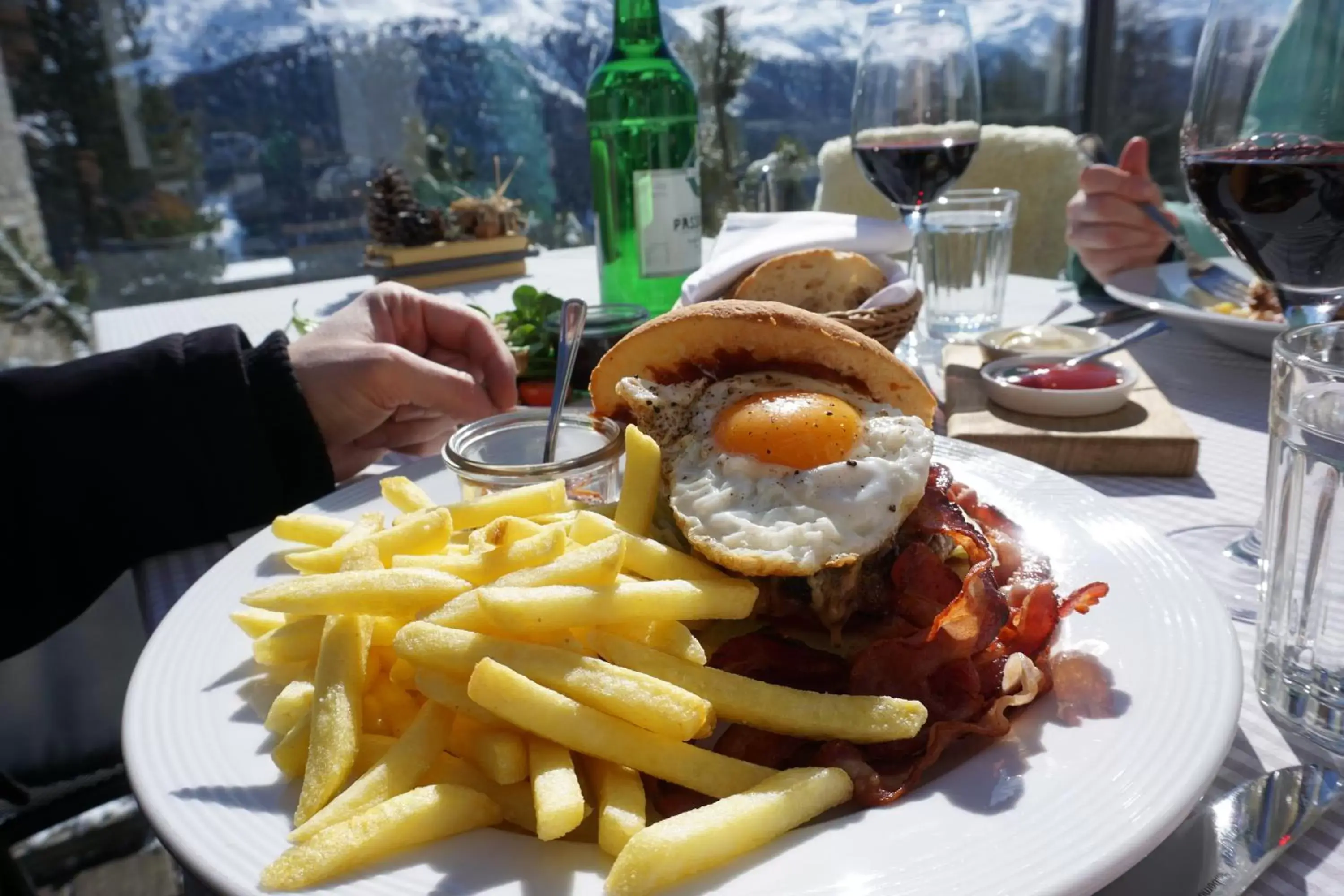 Food close-up in Berghotel Randolins