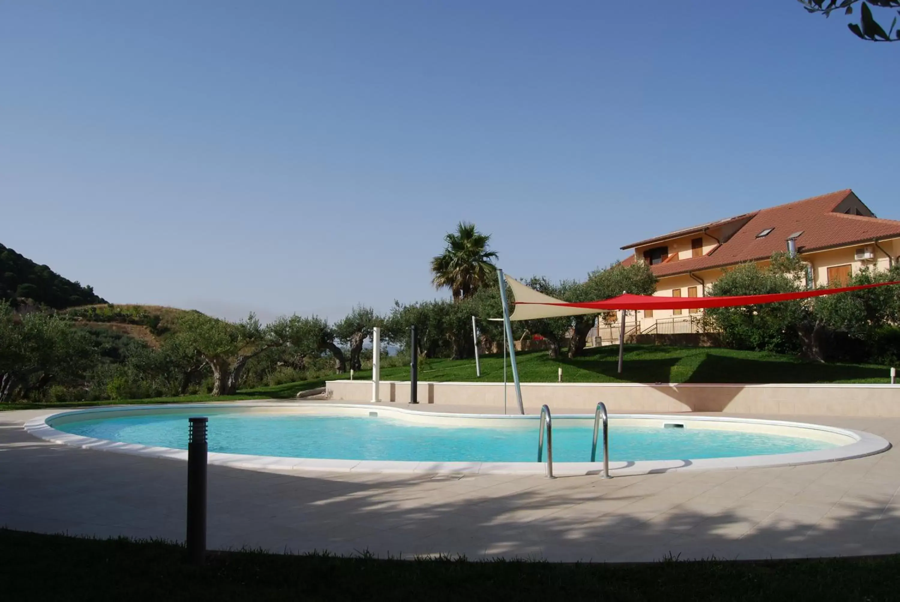 View (from property/room), Swimming Pool in In Sicilia da Ciro