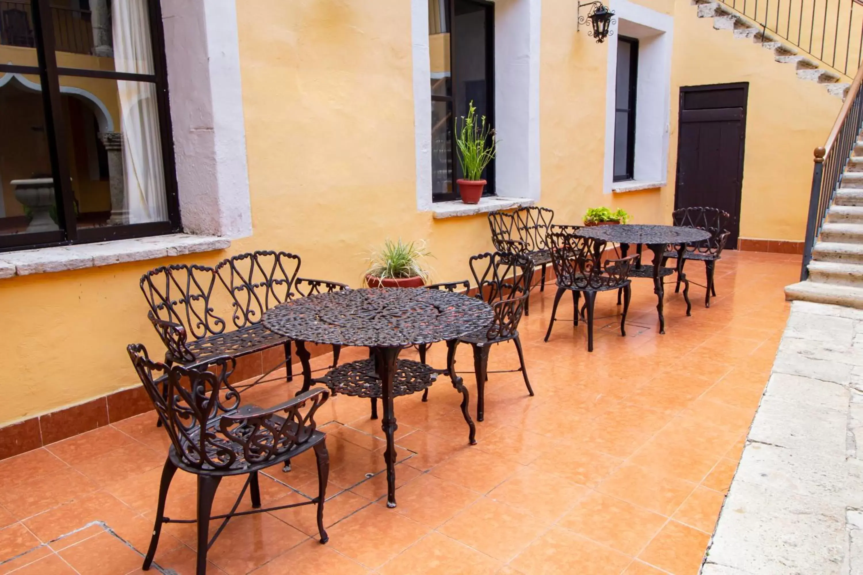 Patio in Hotel Montejo