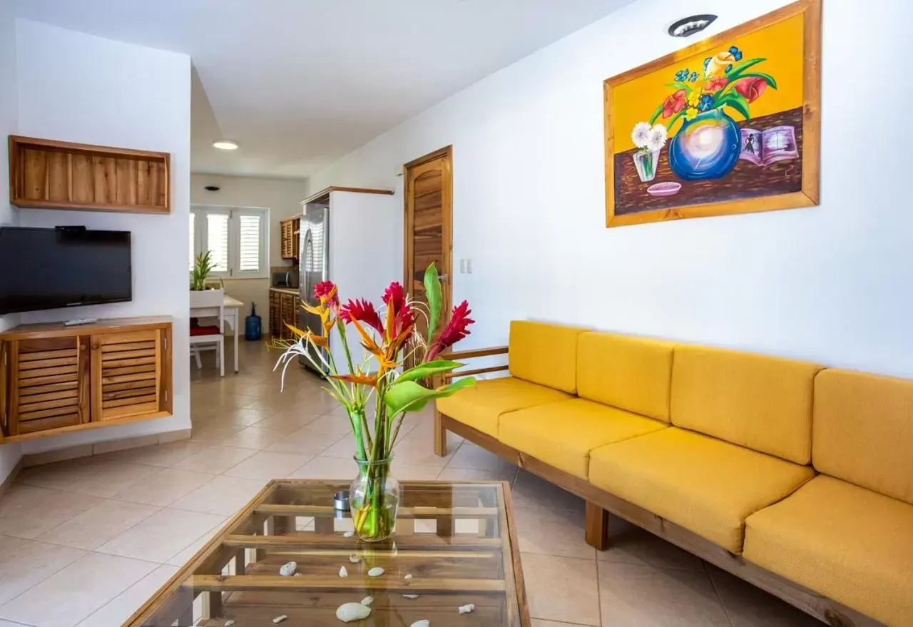 Living room, Seating Area in Albachiara Hotel - Las Terrenas