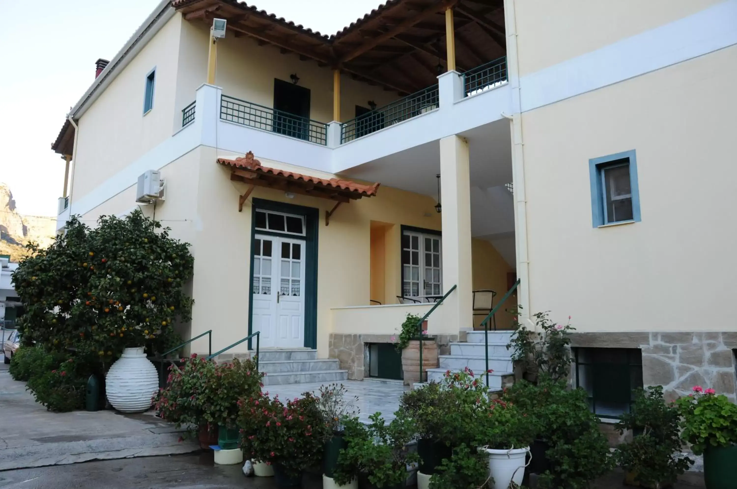 Facade/entrance, Property Building in Costa-Rini Hotel