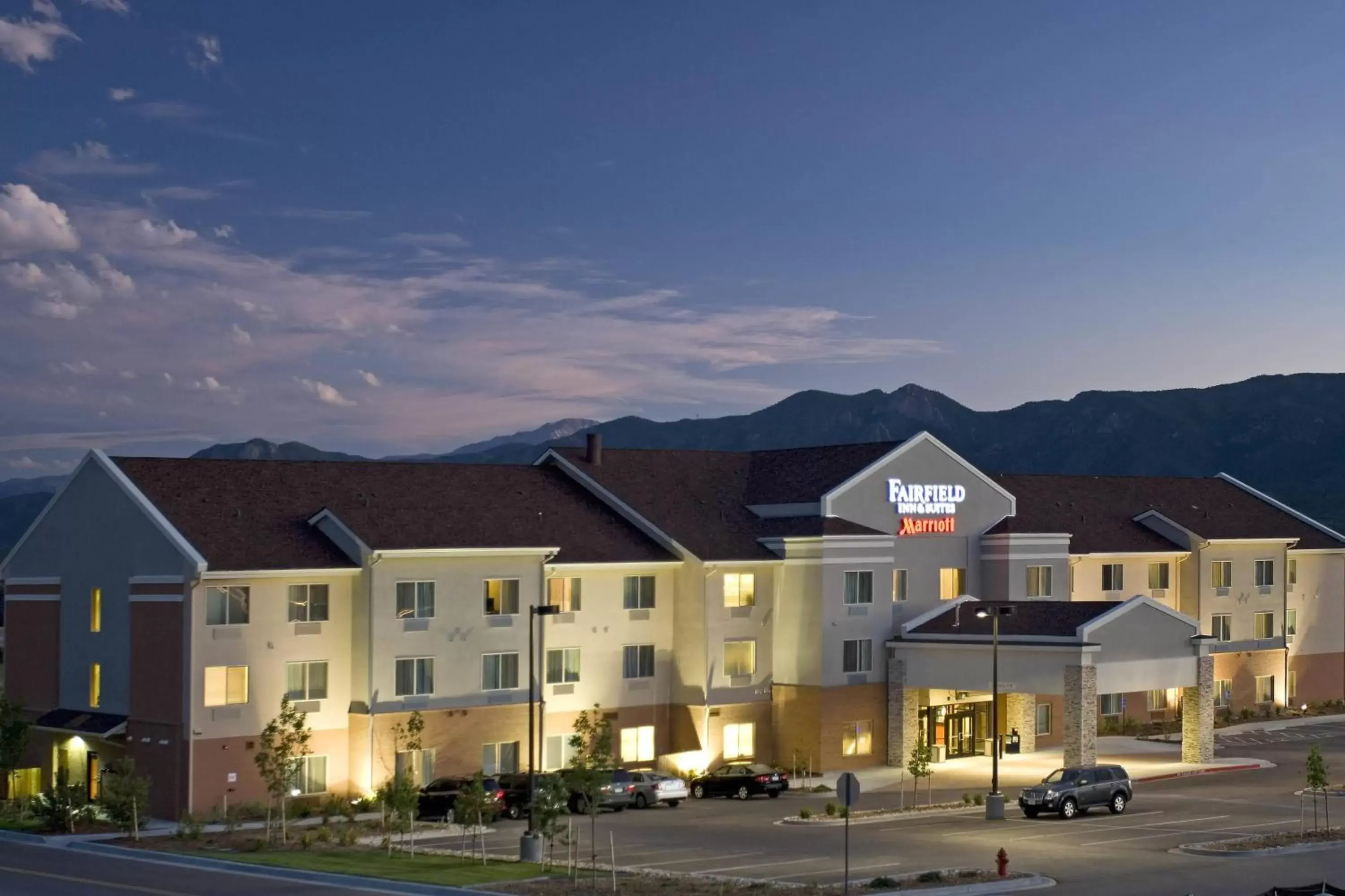 Property Building in Fairfield Inn and Suites by Marriott Colorado Springs North Air Force Academy