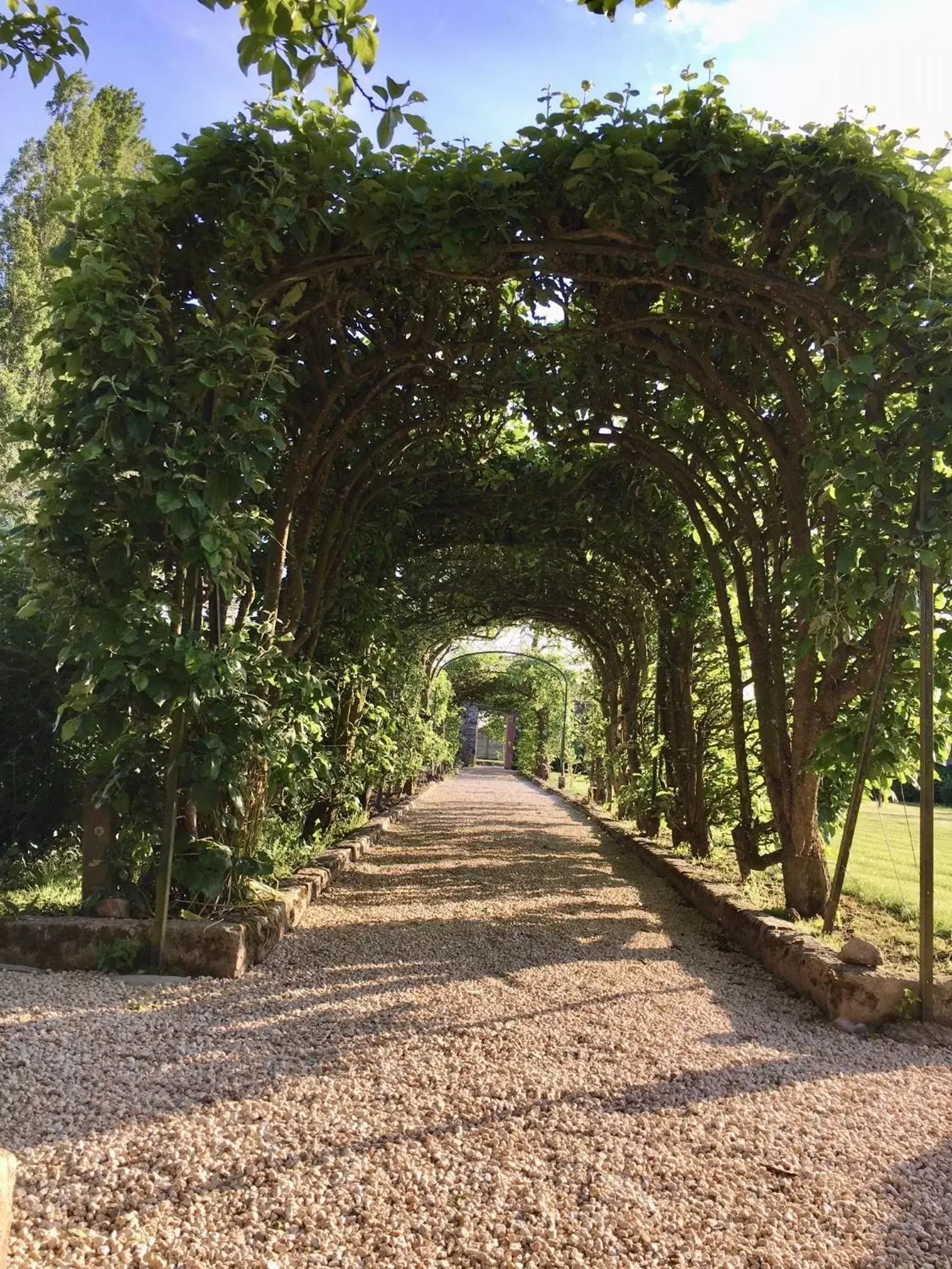 Garden in LA MEFFRAIS 1741