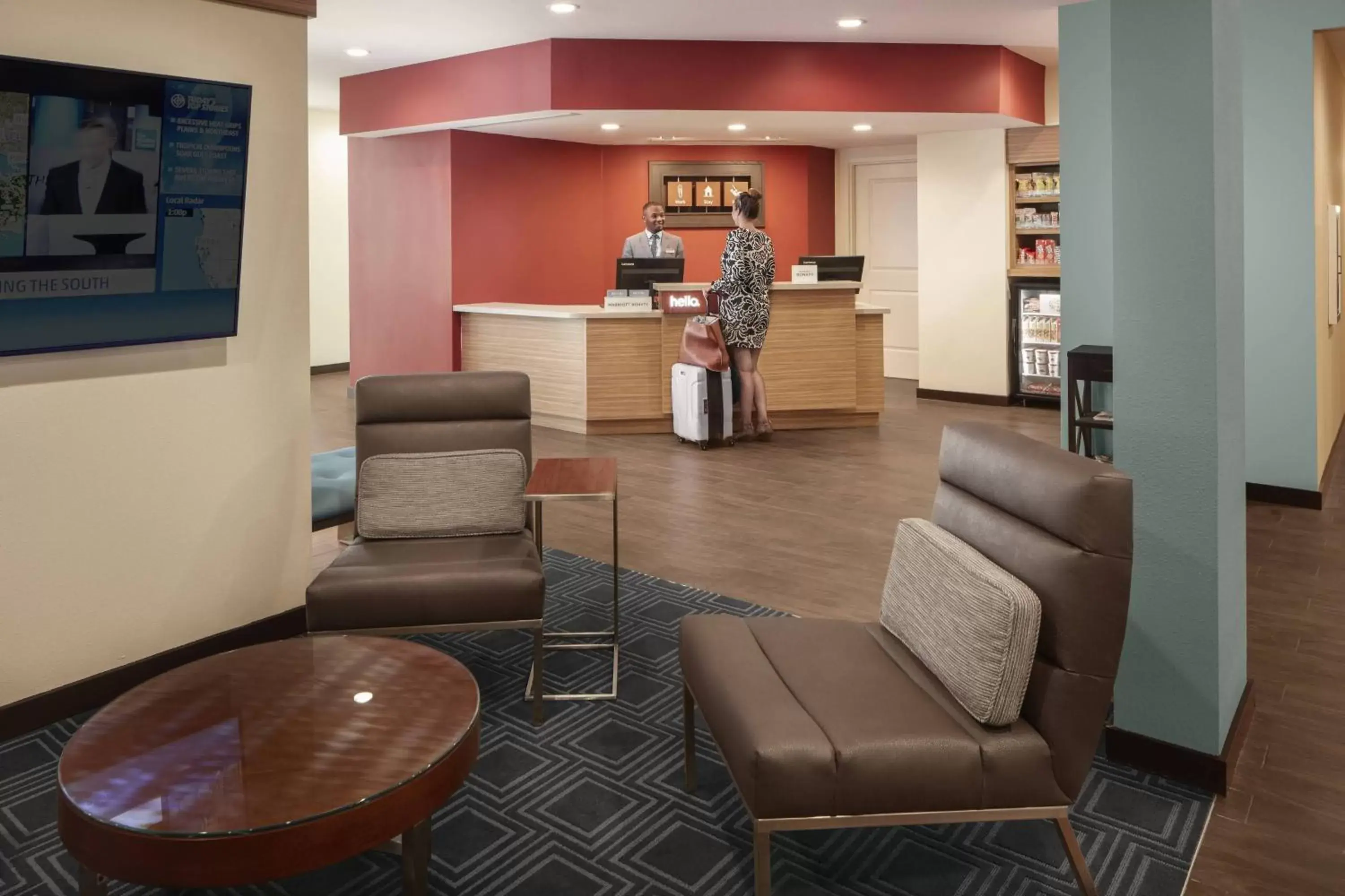 Lobby or reception, Lobby/Reception in TownePlace Suites by Marriott Tampa South