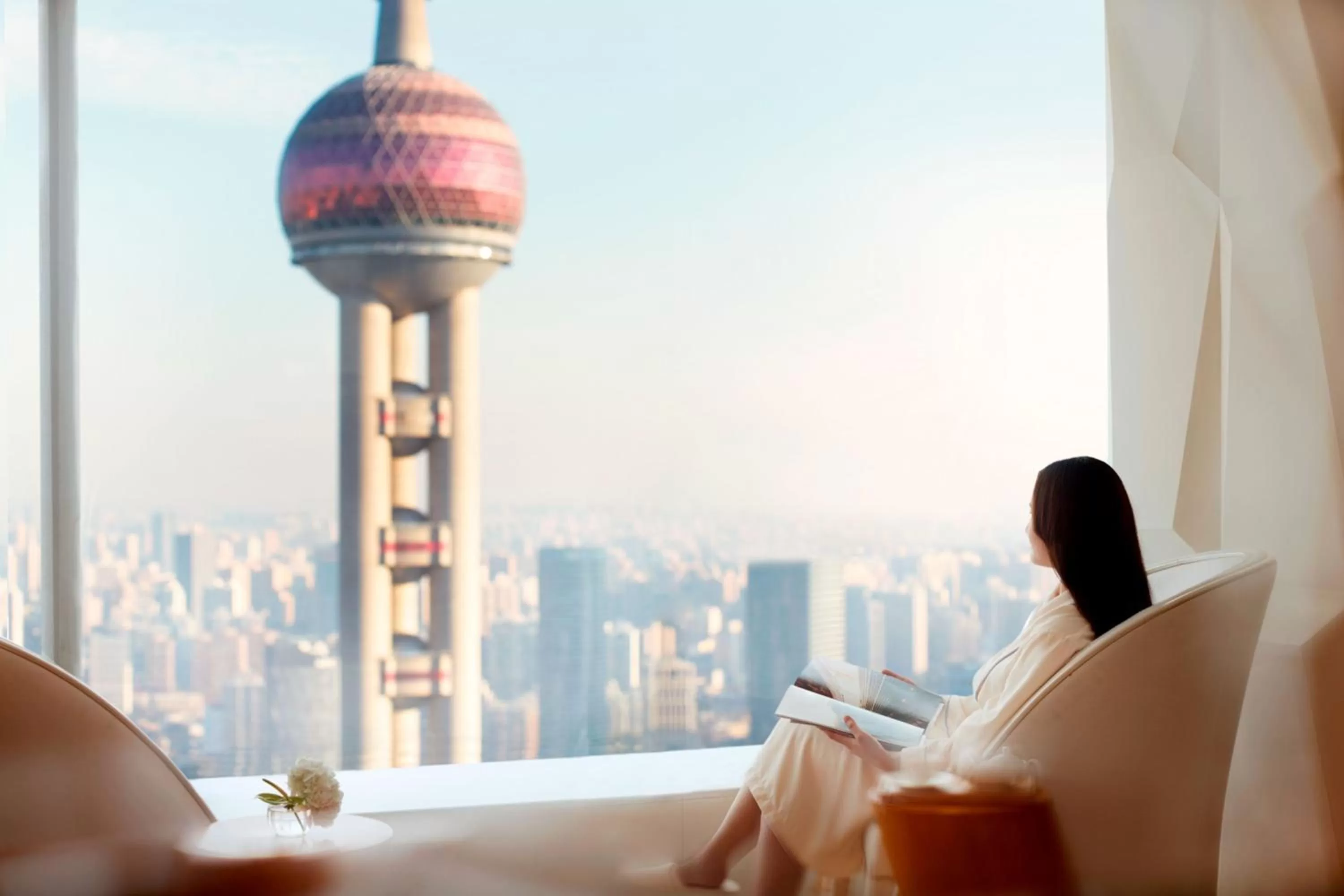 Spa and wellness centre/facilities, Bed in The Ritz-Carlton Shanghai, Pudong