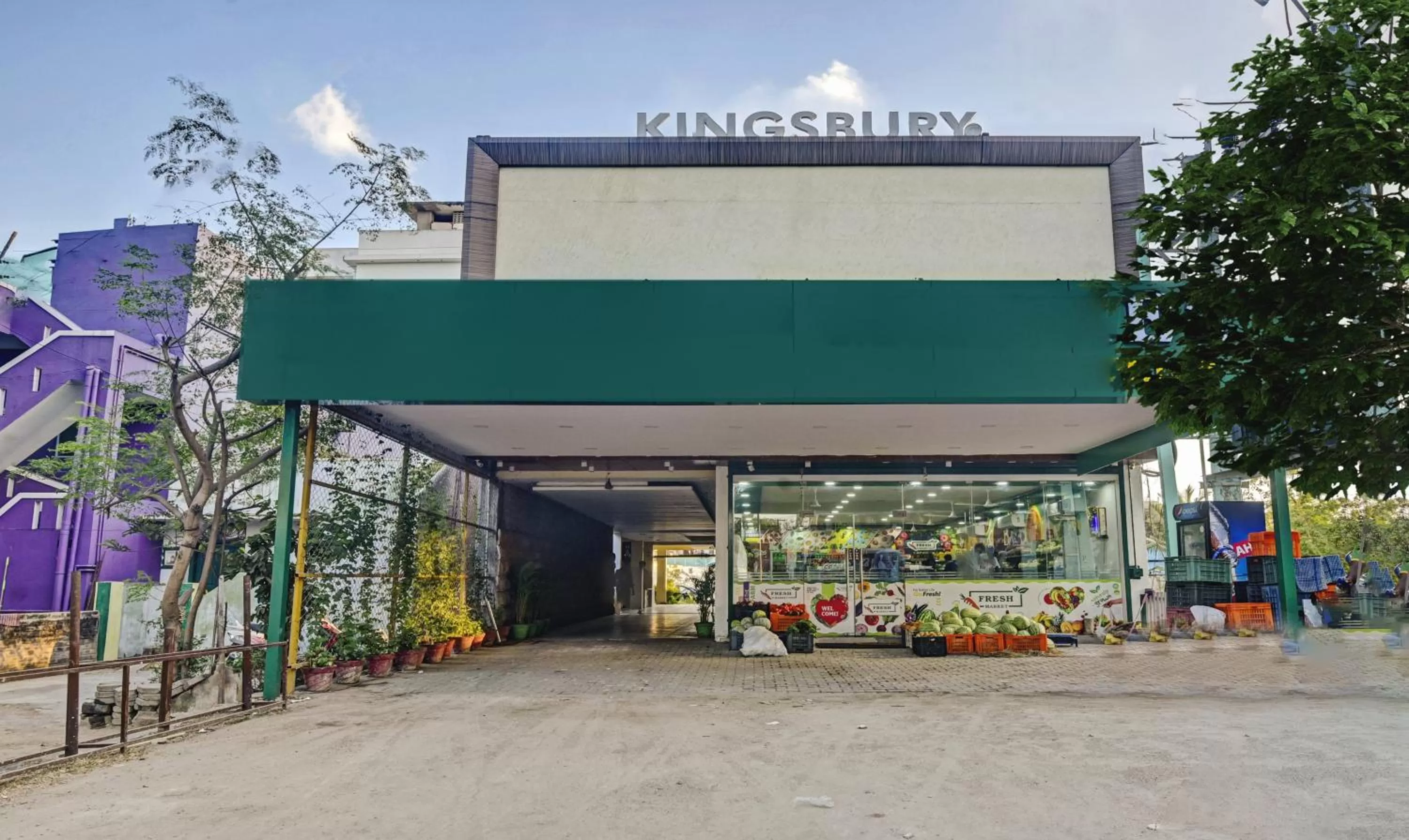 Facade/entrance in Treebo Kingsbury Fiesta Vellore