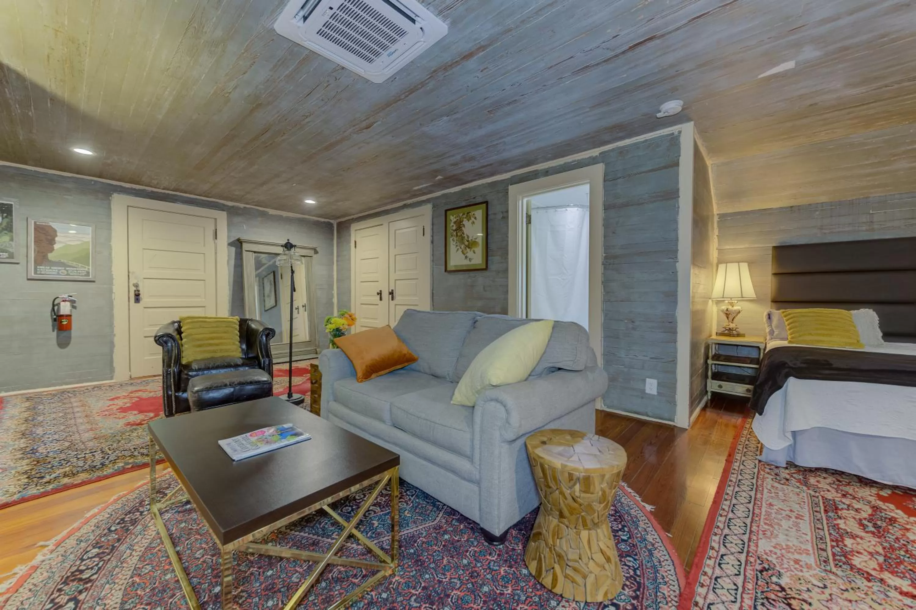 Seating area in Oak Hall Bed and Breakfast