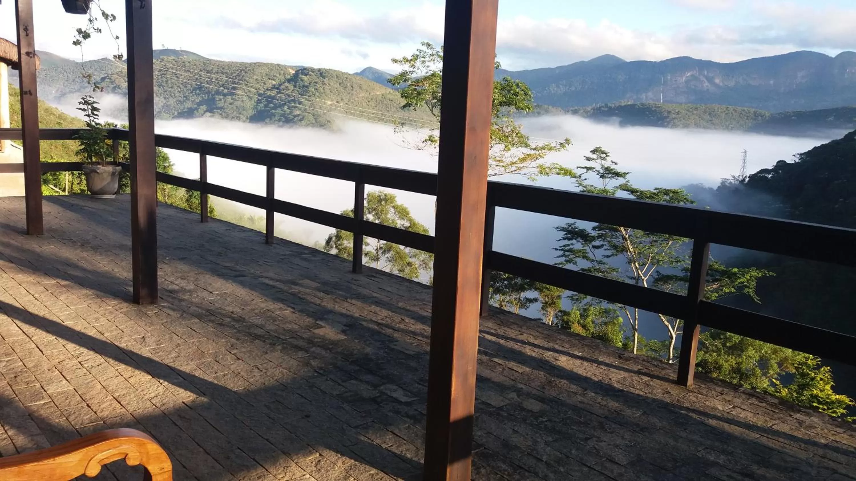 Balcony/Terrace in Pousada R.N.C. Nosso Paraíso