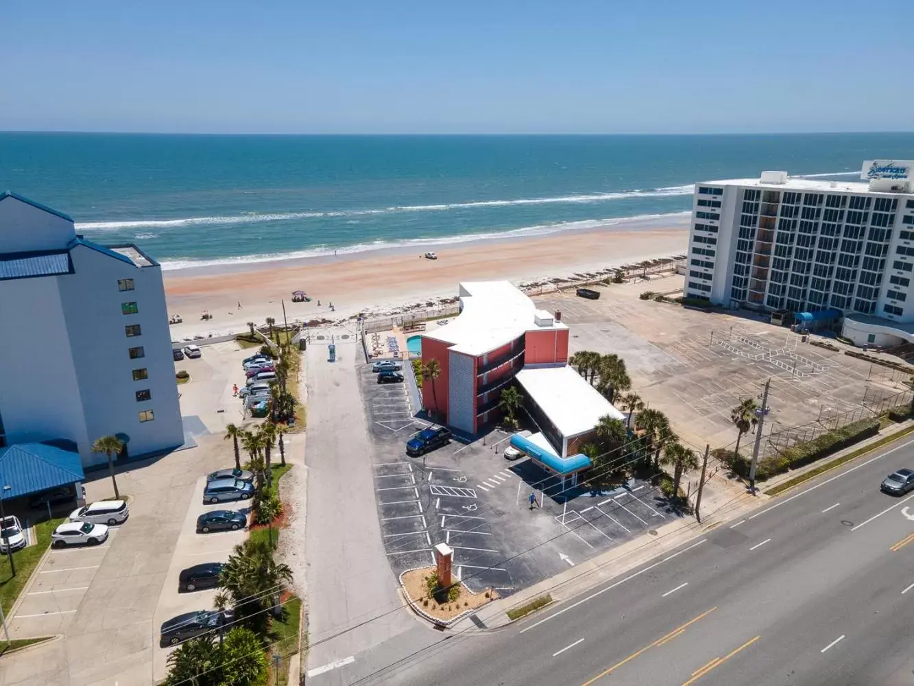 Bird's-eye View in Cove Motel Oceanfront