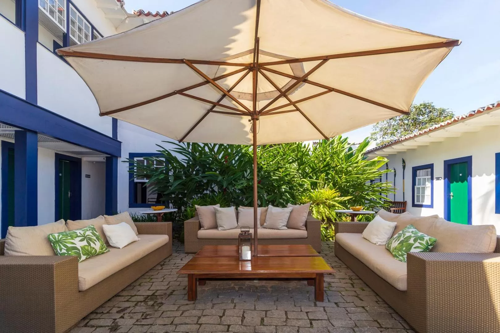 Garden in Pousada Porto Imperial