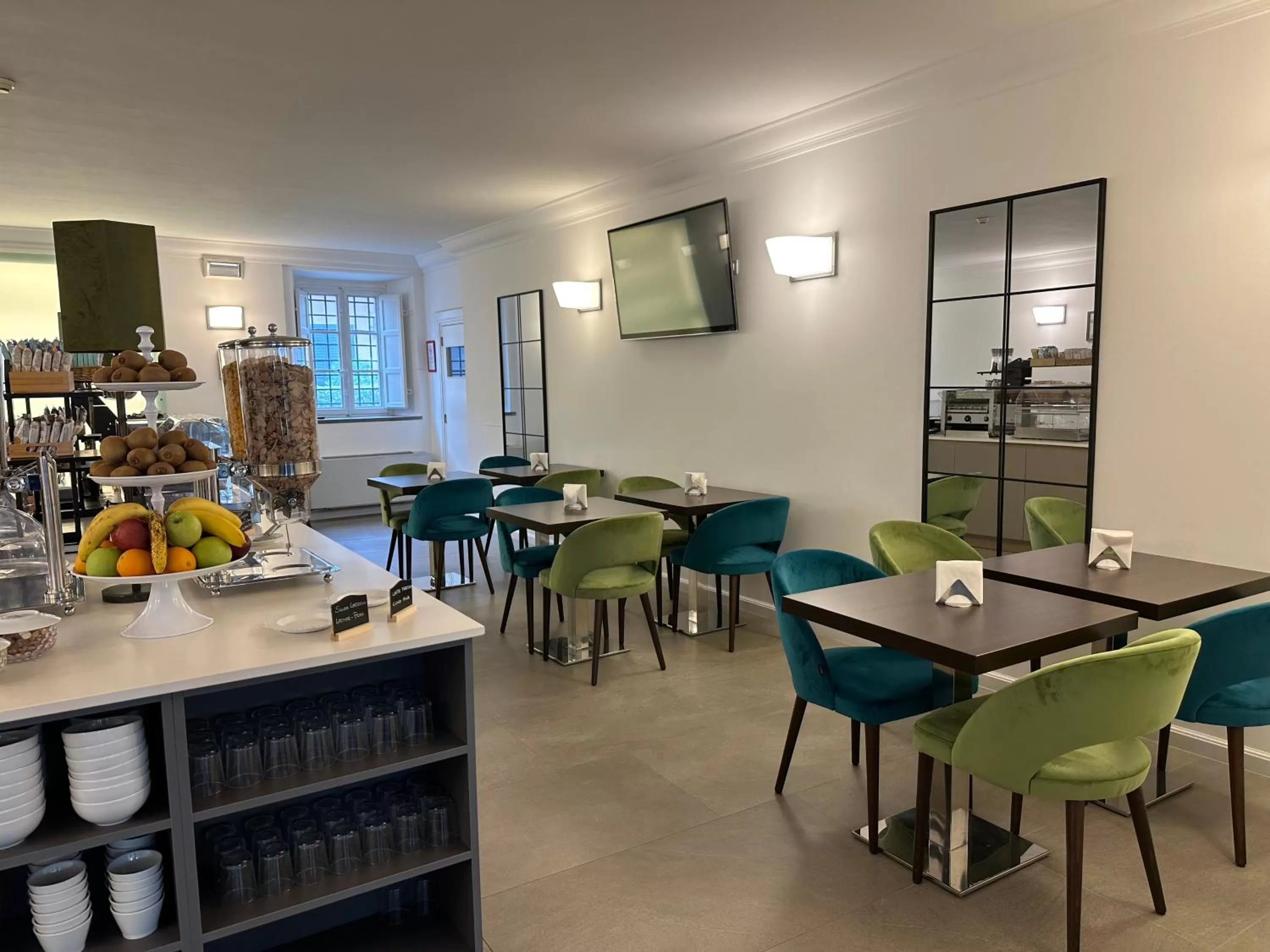 Breakfast in Hotel Hambros - Il Parco in Villa Banchieri