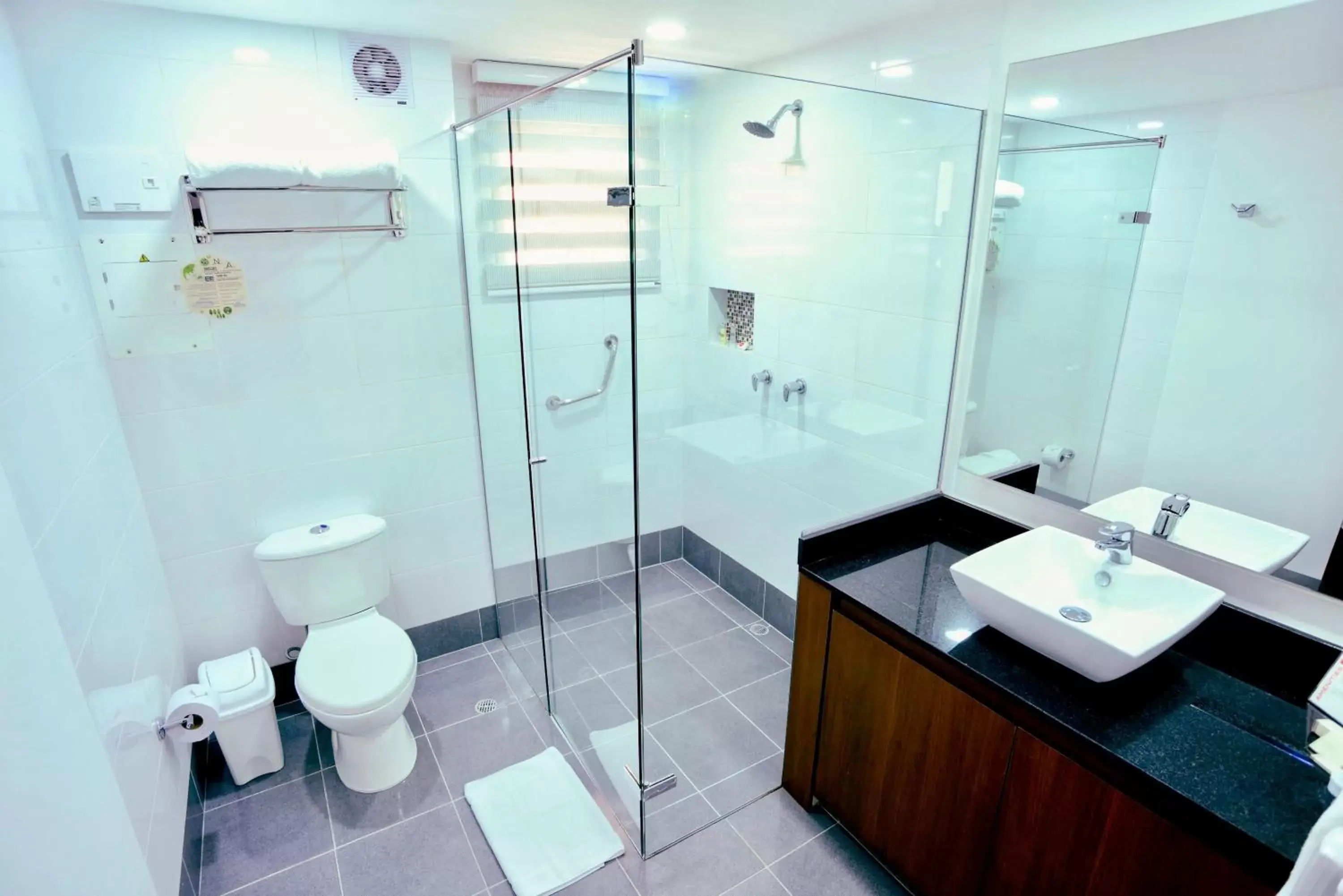 Toilet, Bathroom in Leblón Suites Hotel