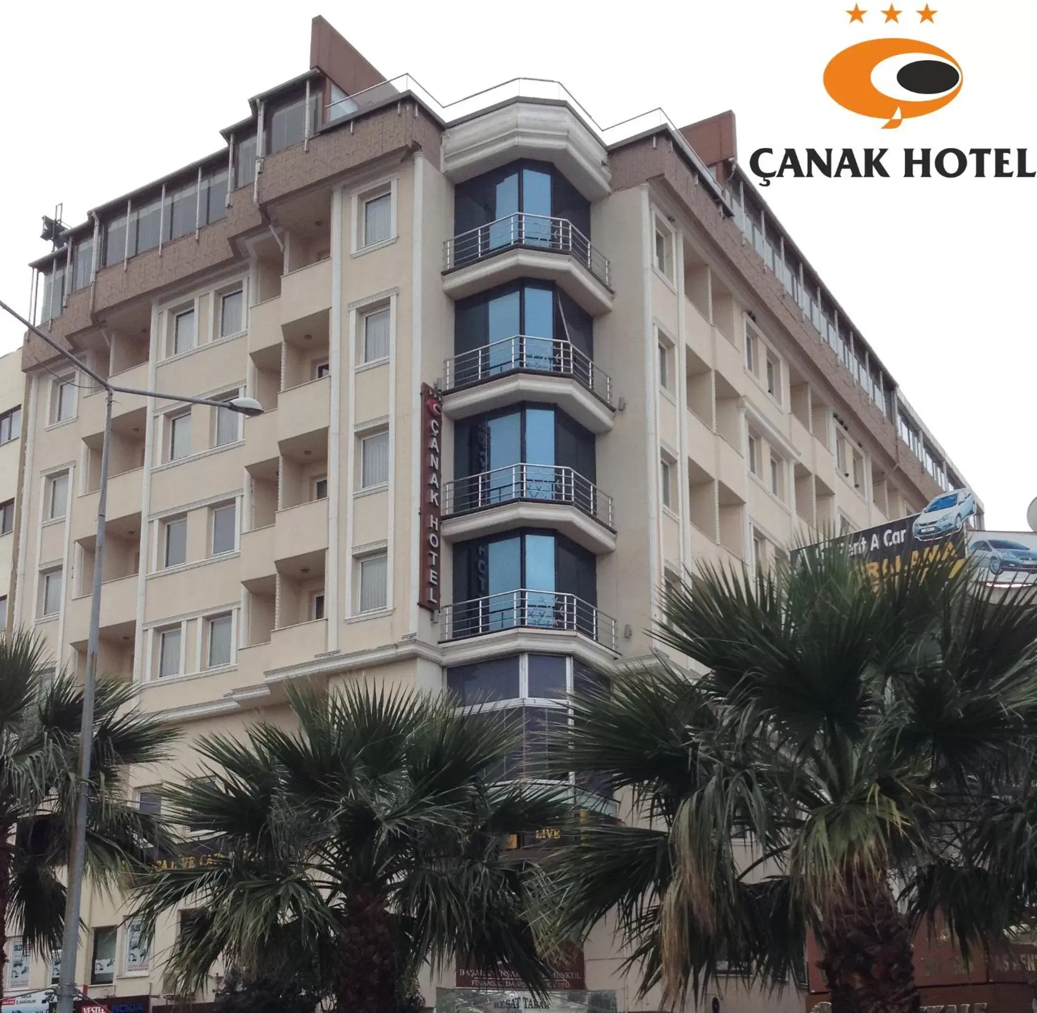 Facade/entrance in Çanak Hotel