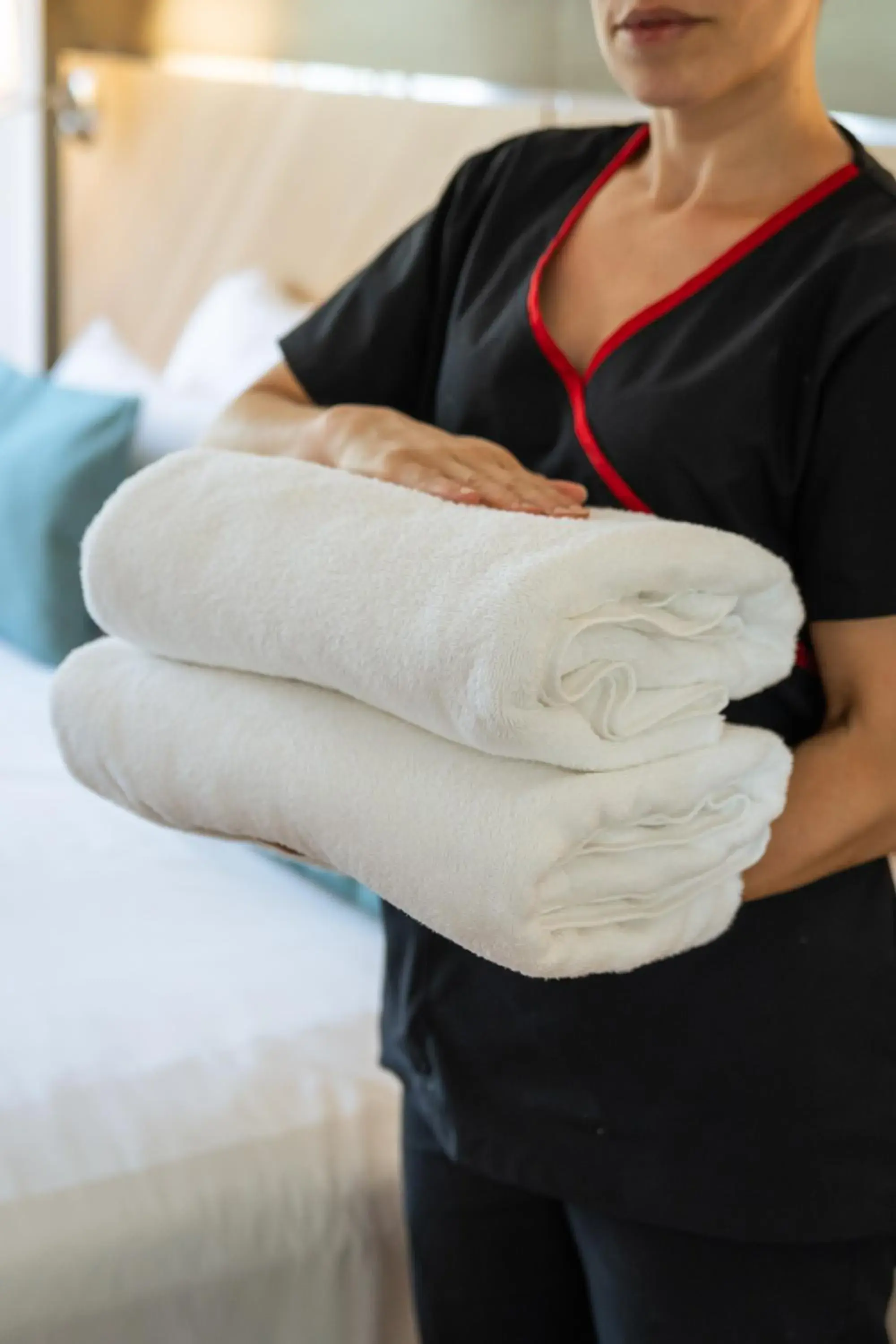 towels in Hotel Plaza Central Canning