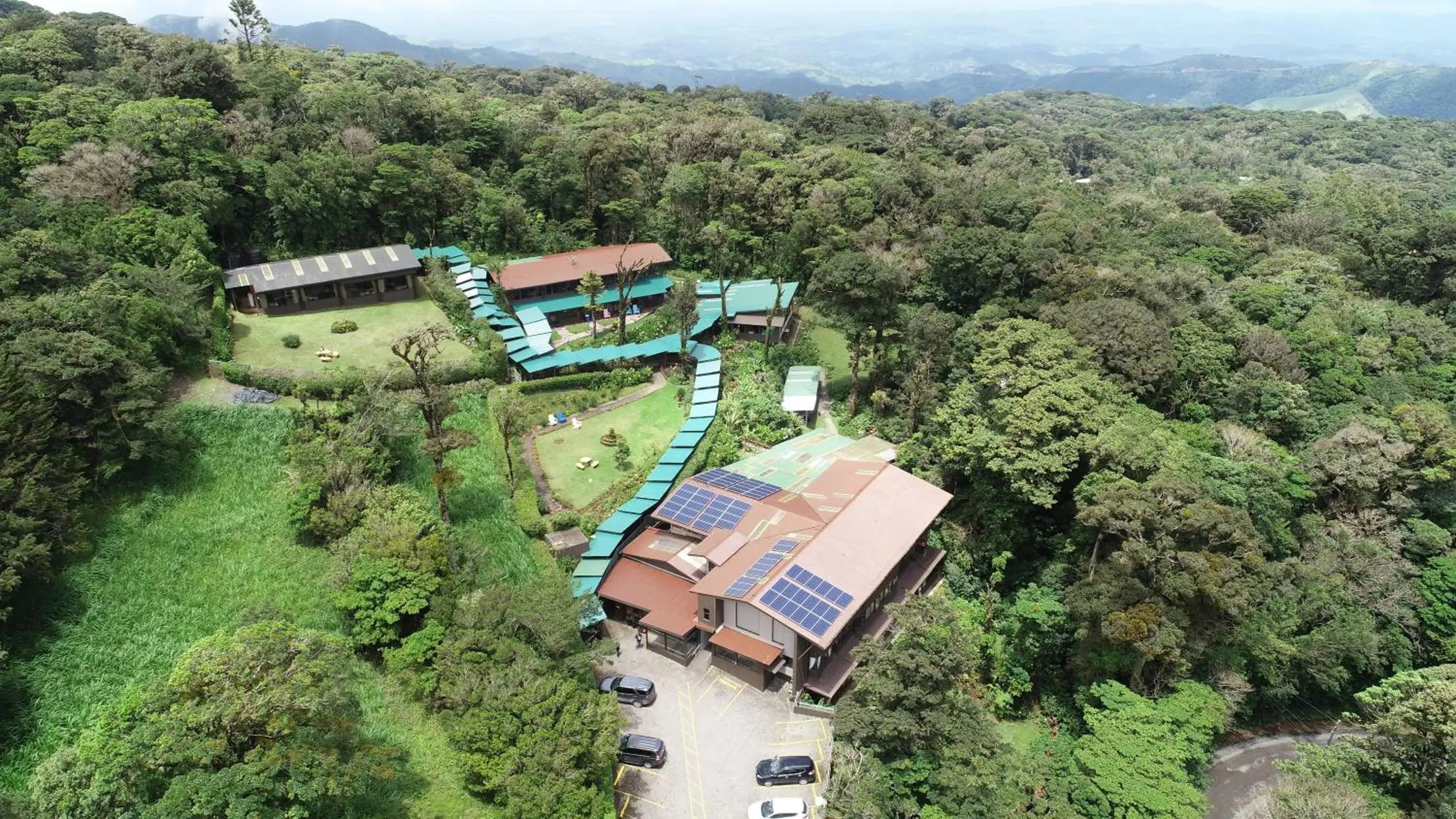 Area and facilities, Bird's-eye View in Trapp Family Lodge Monteverde