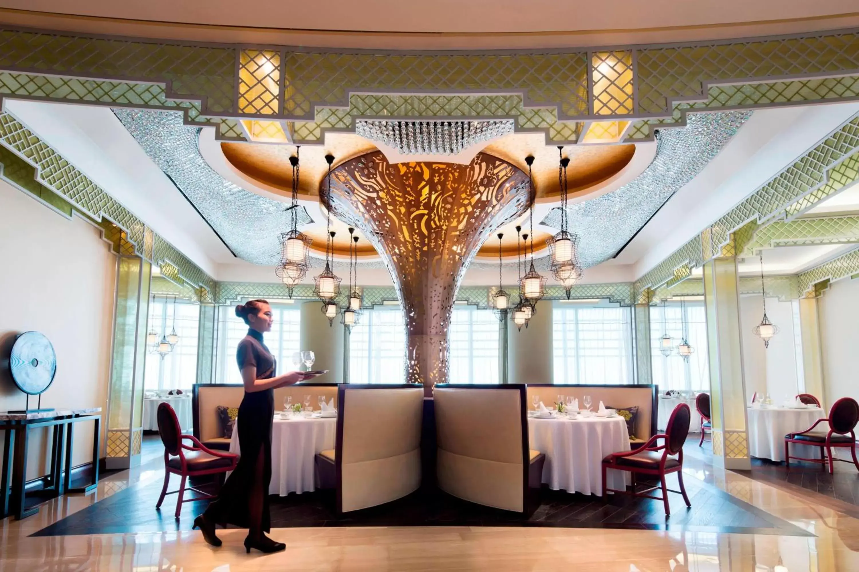 Restaurant/places to eat, Lobby/Reception in JW Marriott Hotel Zhengzhou