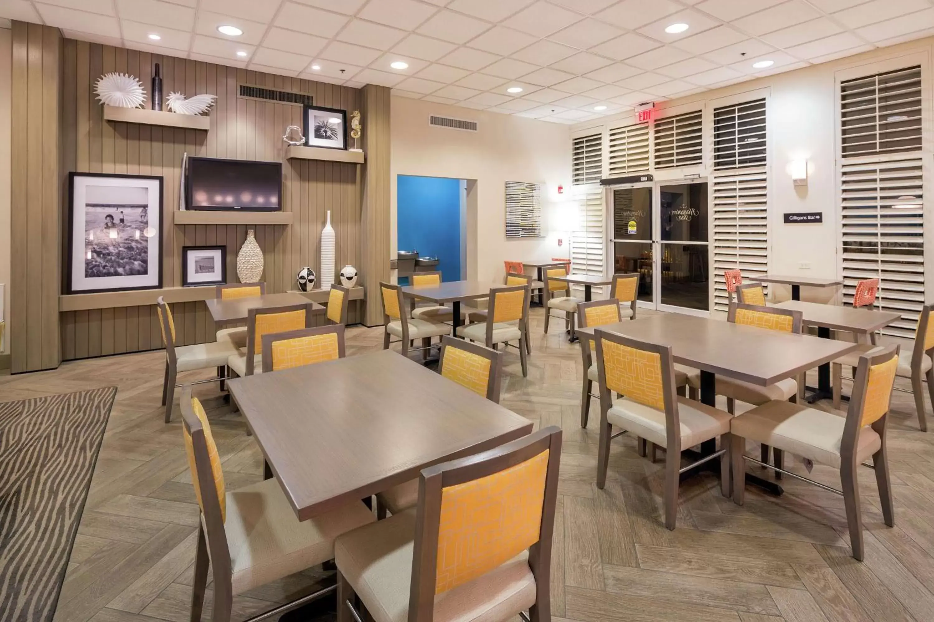 Dining area, Restaurant/Places to Eat in Hampton Inn Pensacola Beach